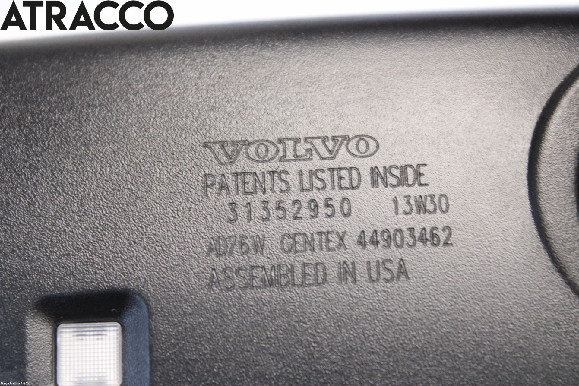 Volvo V70 14-16 Speil Innvendig El