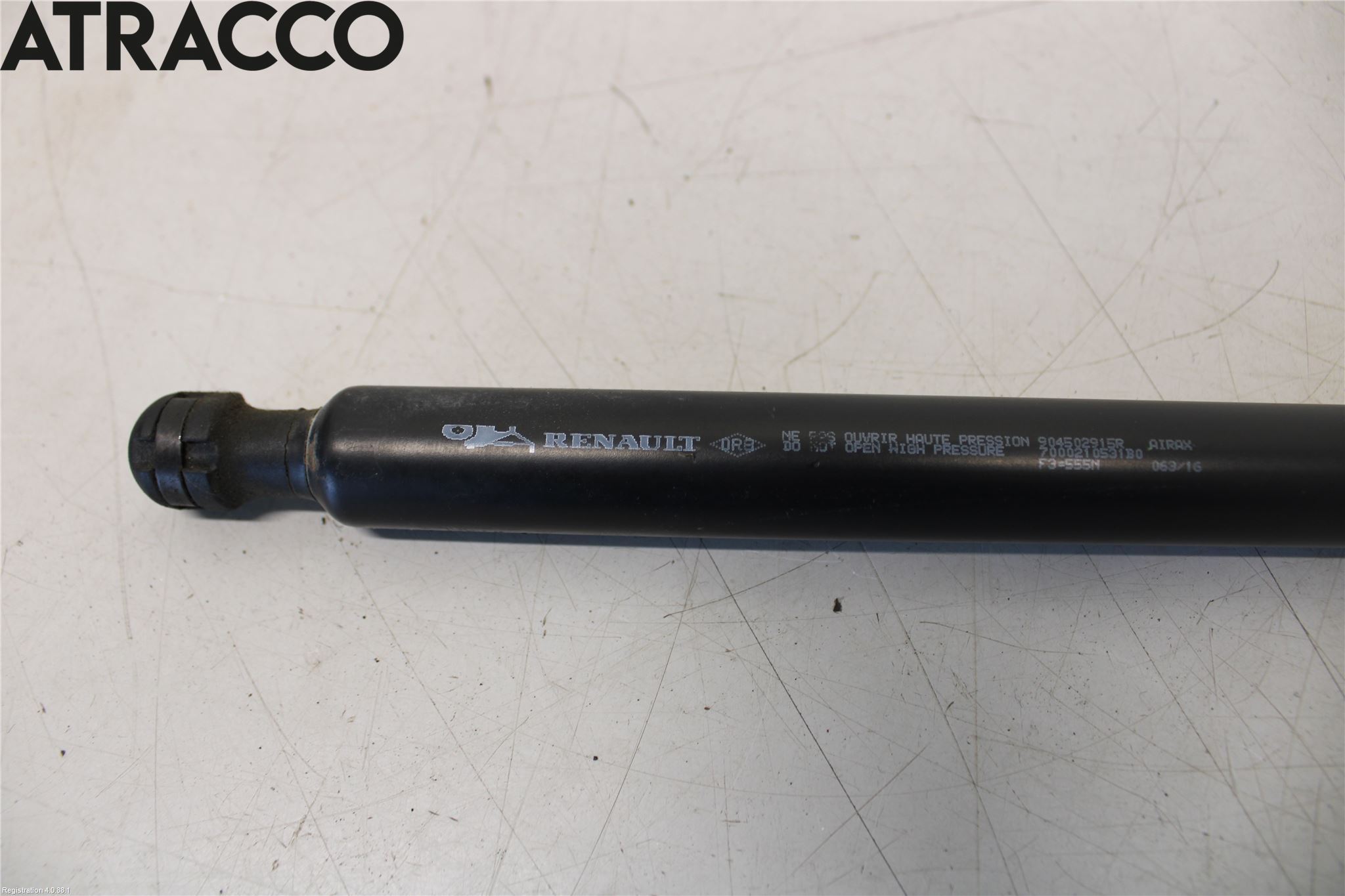 Renault ZOE/E-TECH 13- Bakluke Demper-Gassfjær