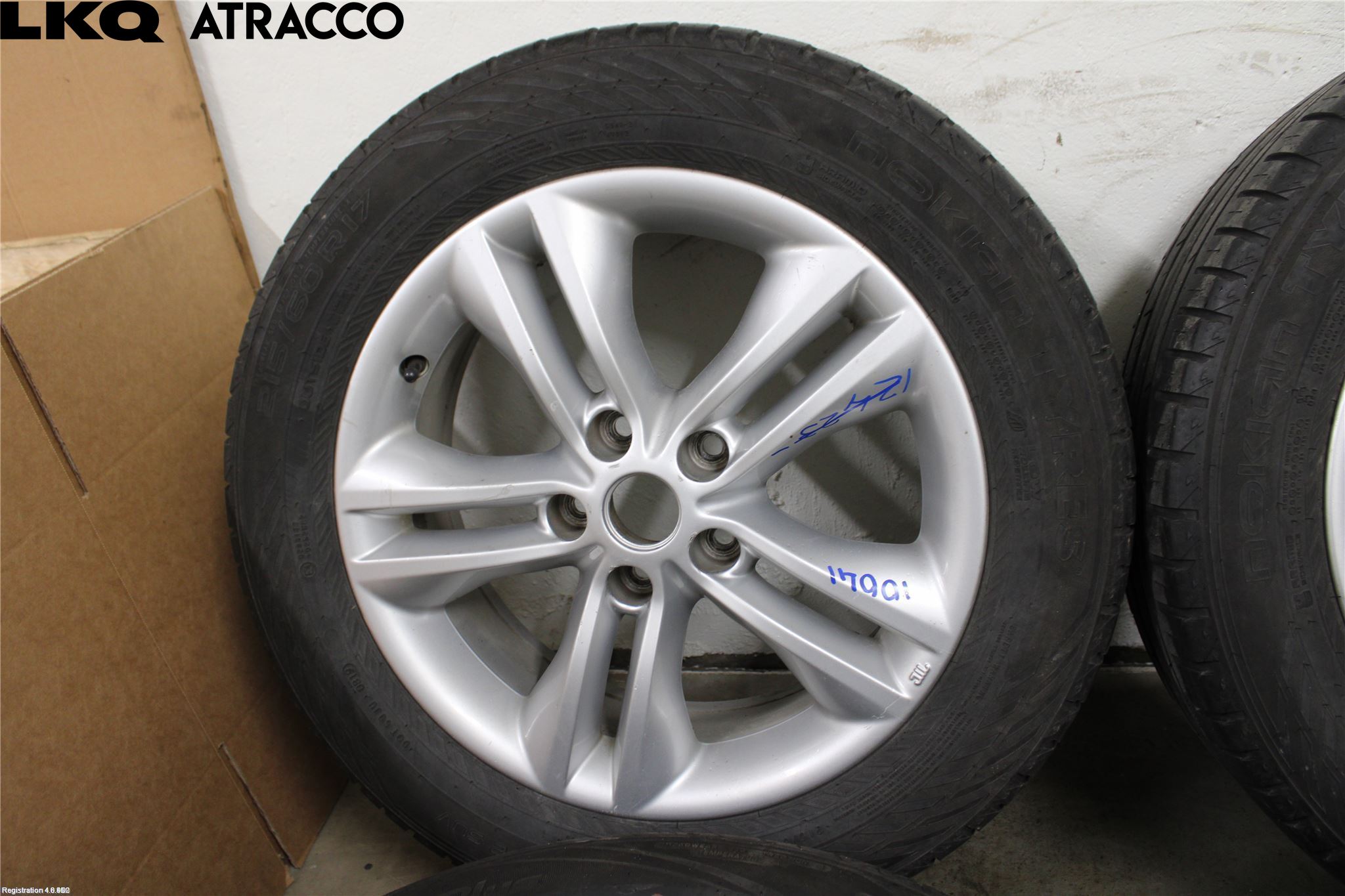 Nissan QASHQAI+2  10-14 Dekk Sommer På Alu Felg 4Stk