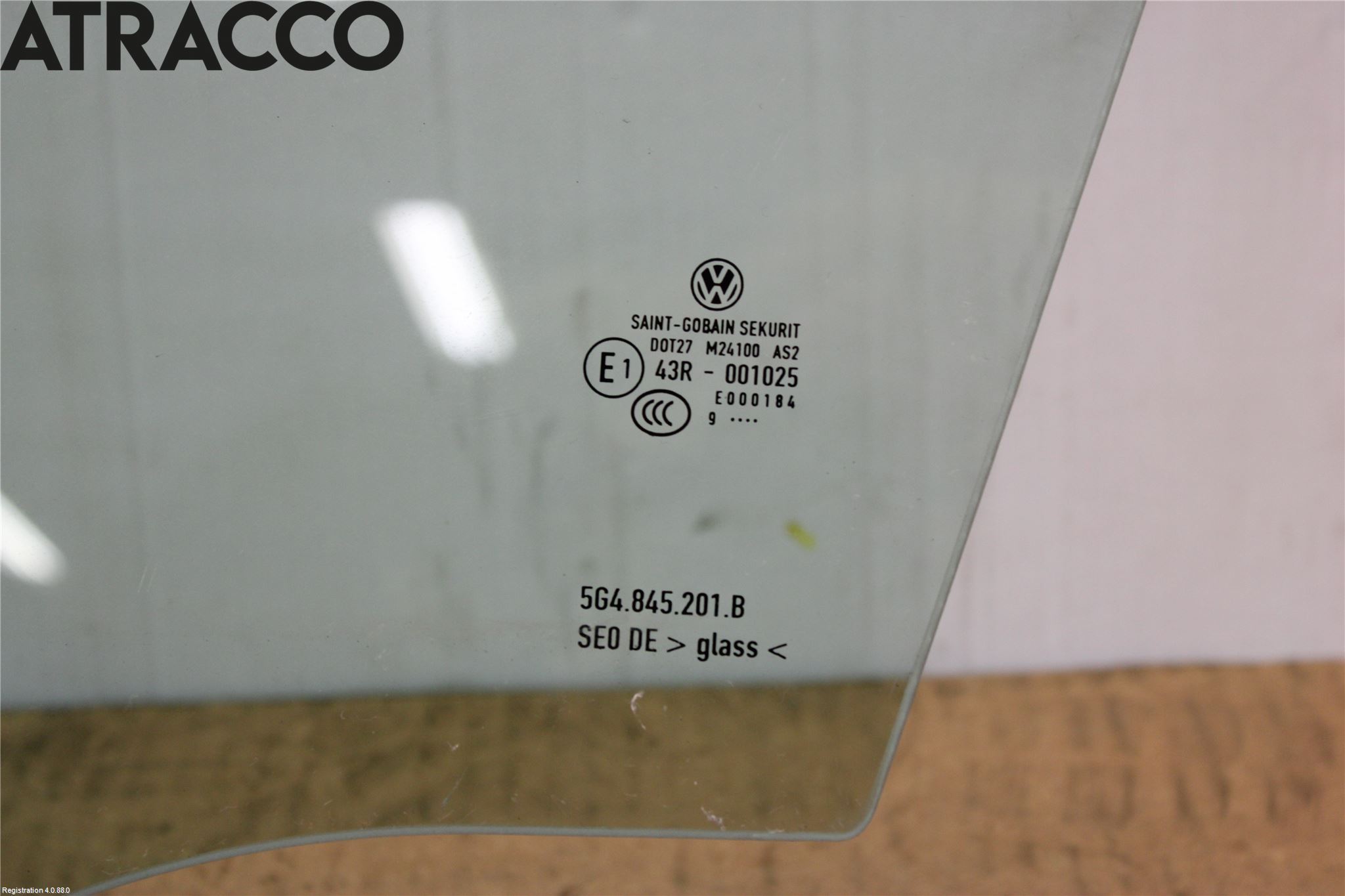 Volkswagen VW GOLF / E-GOLF VII 13-20 Dørrute Foran Venstre 4 Dørs