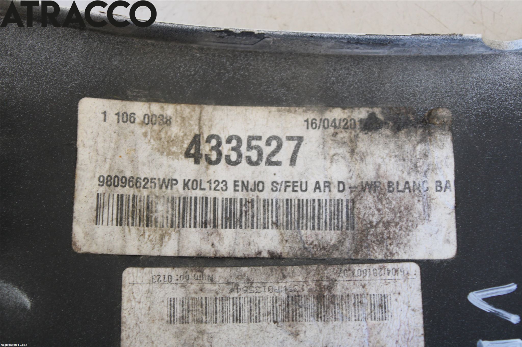 Peugeot EXPERT/E-EXPERT 17- Støtfangerfeste Bak Venstre