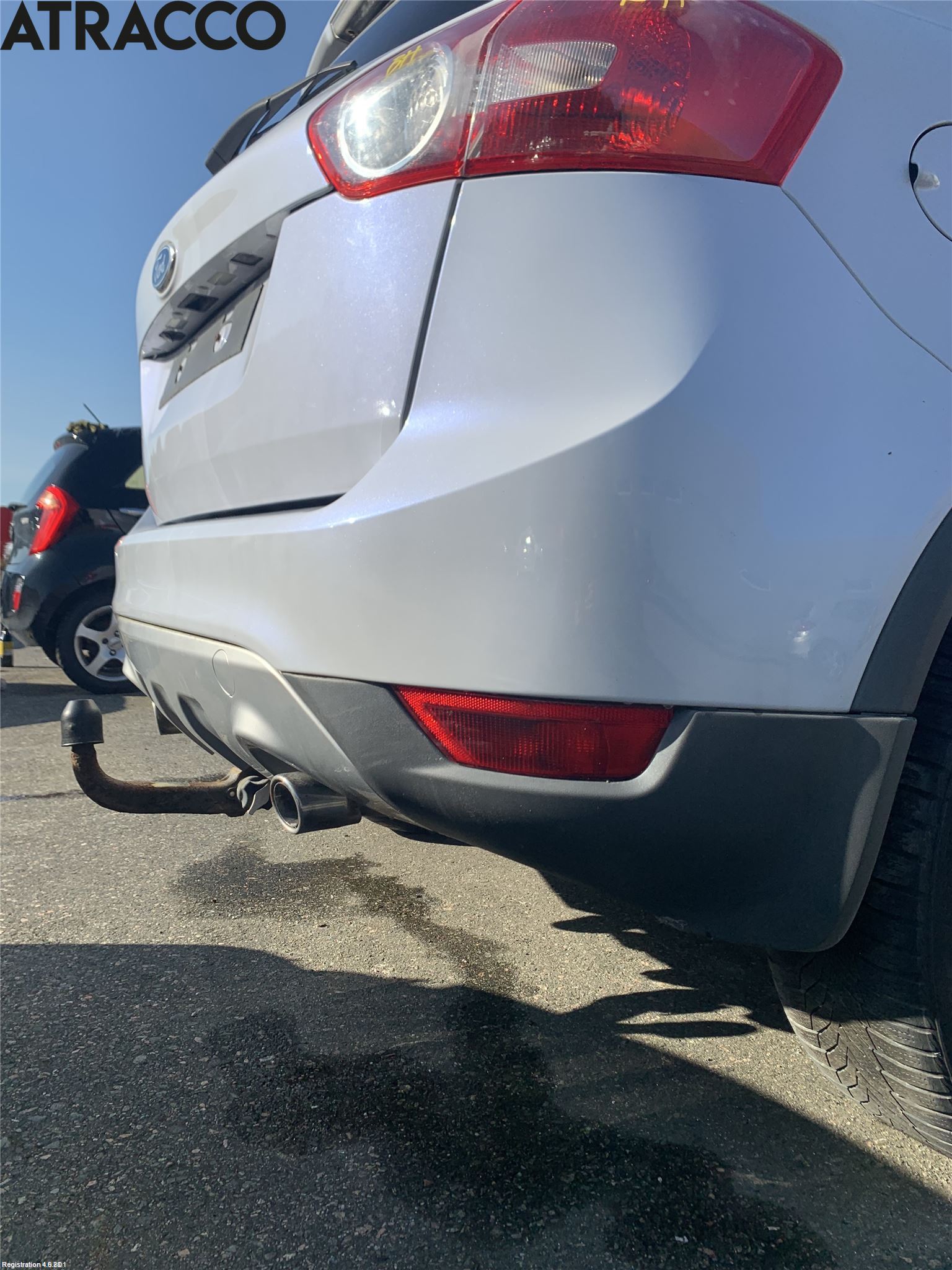 Ford KUGA 08-12 Støtfanger Bak