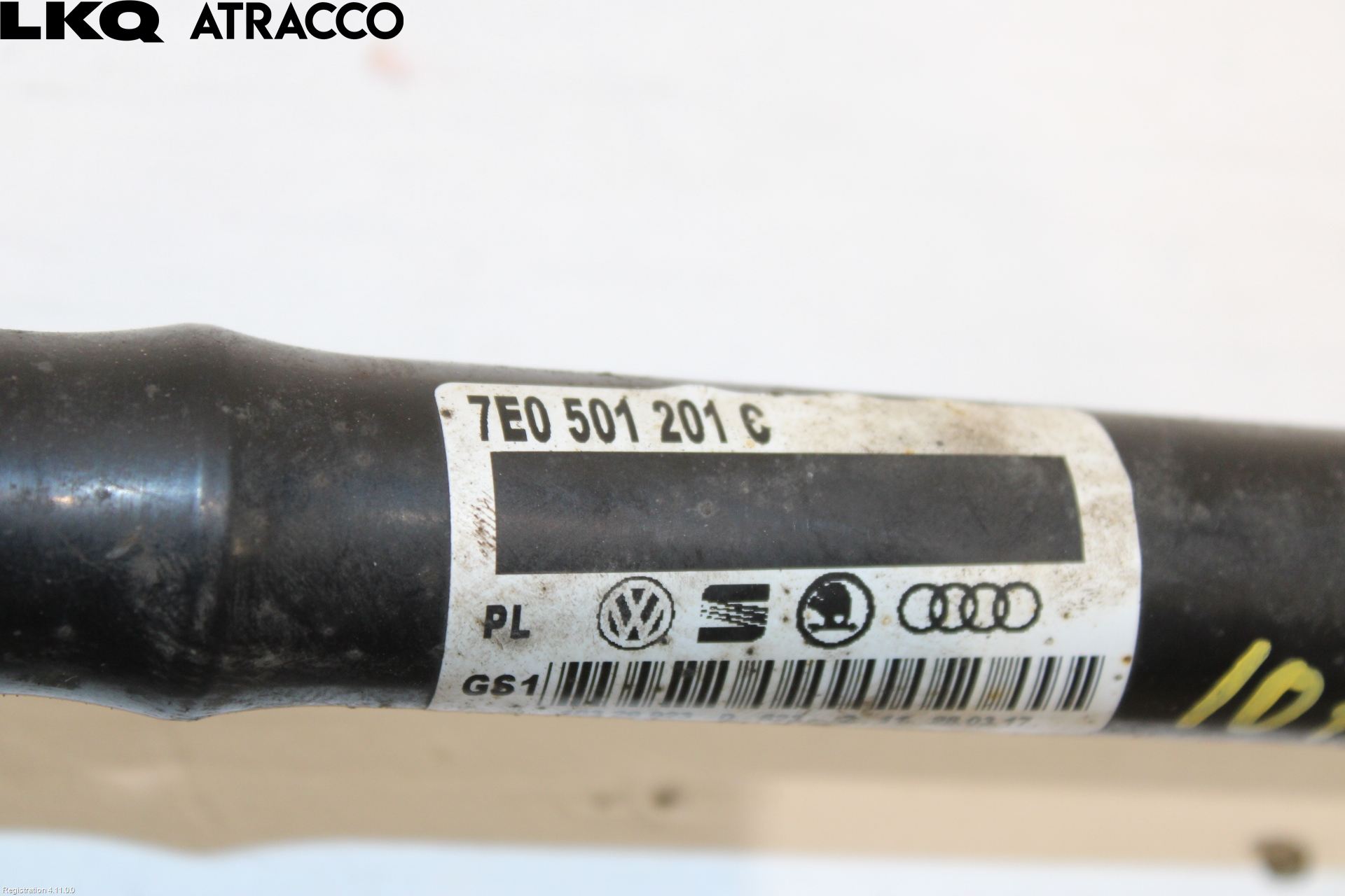 Volkswagen VW TRANSP/CARAVELLE (T6) 16-22 Drivaksel Bak Kompl Venstre