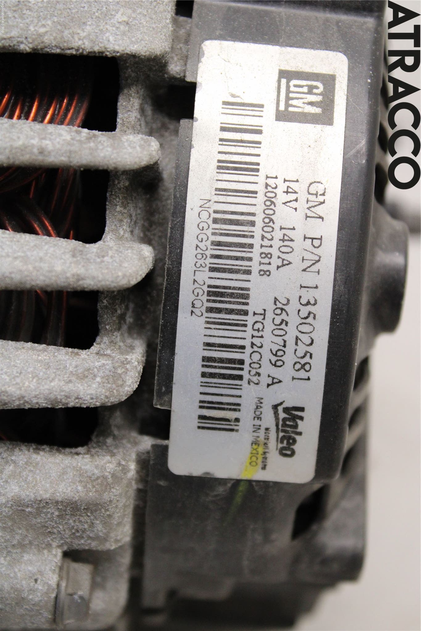 Opel ZAFIRA C 12-19 Dynamo