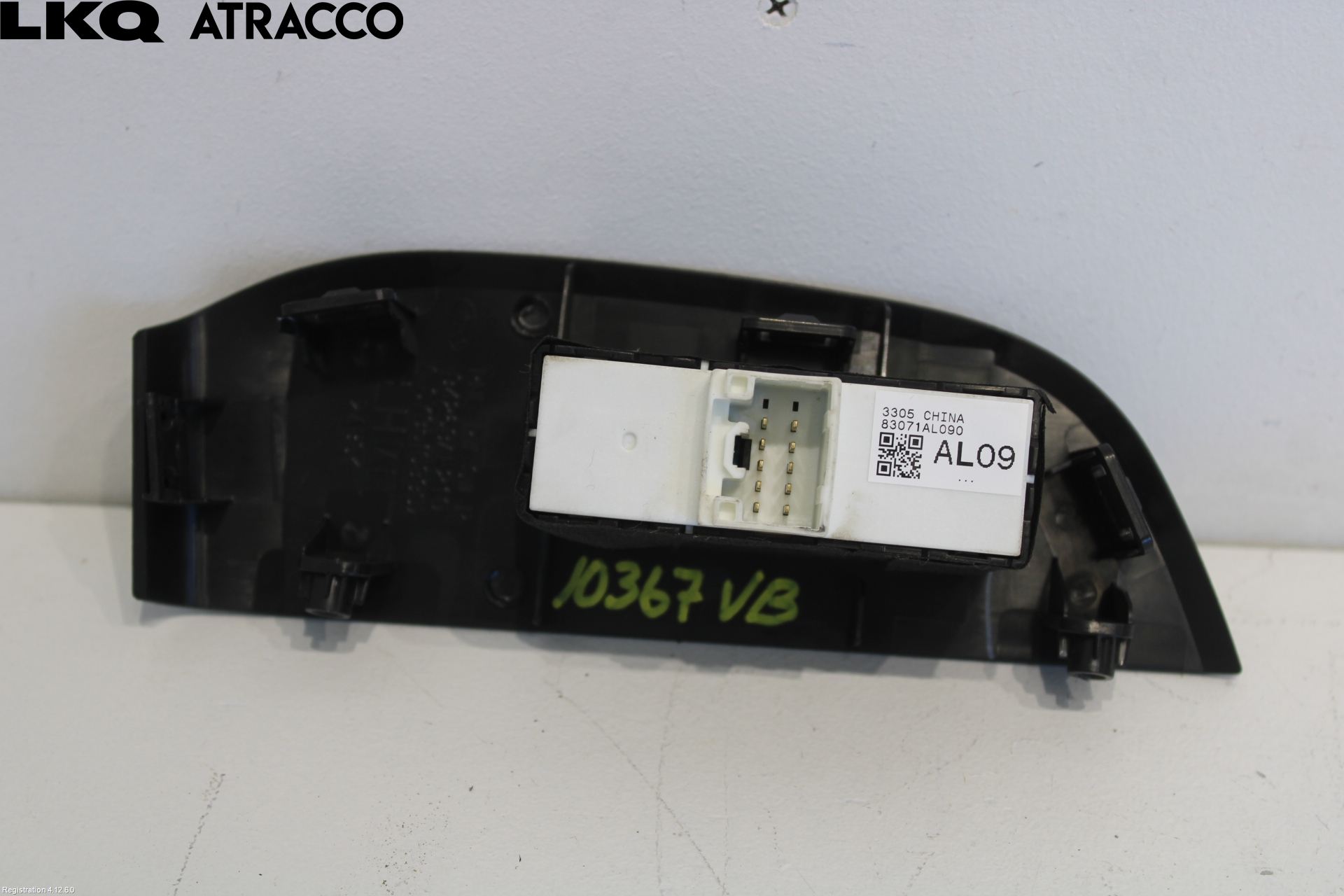 Subaru OUTBACK 15-20 Bryter Vindusheis