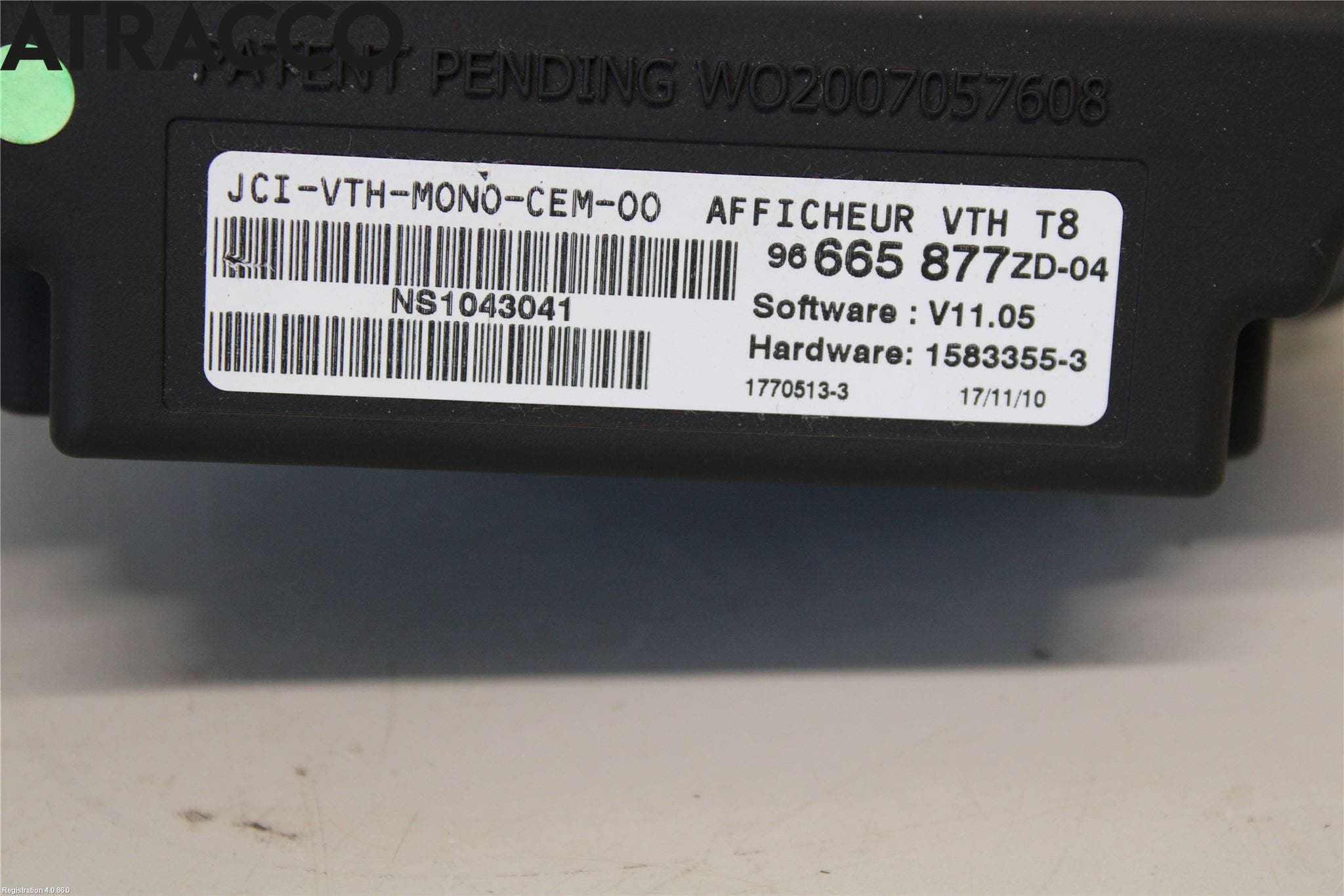 Peugeot 3008 09-16 Instr Kombinert