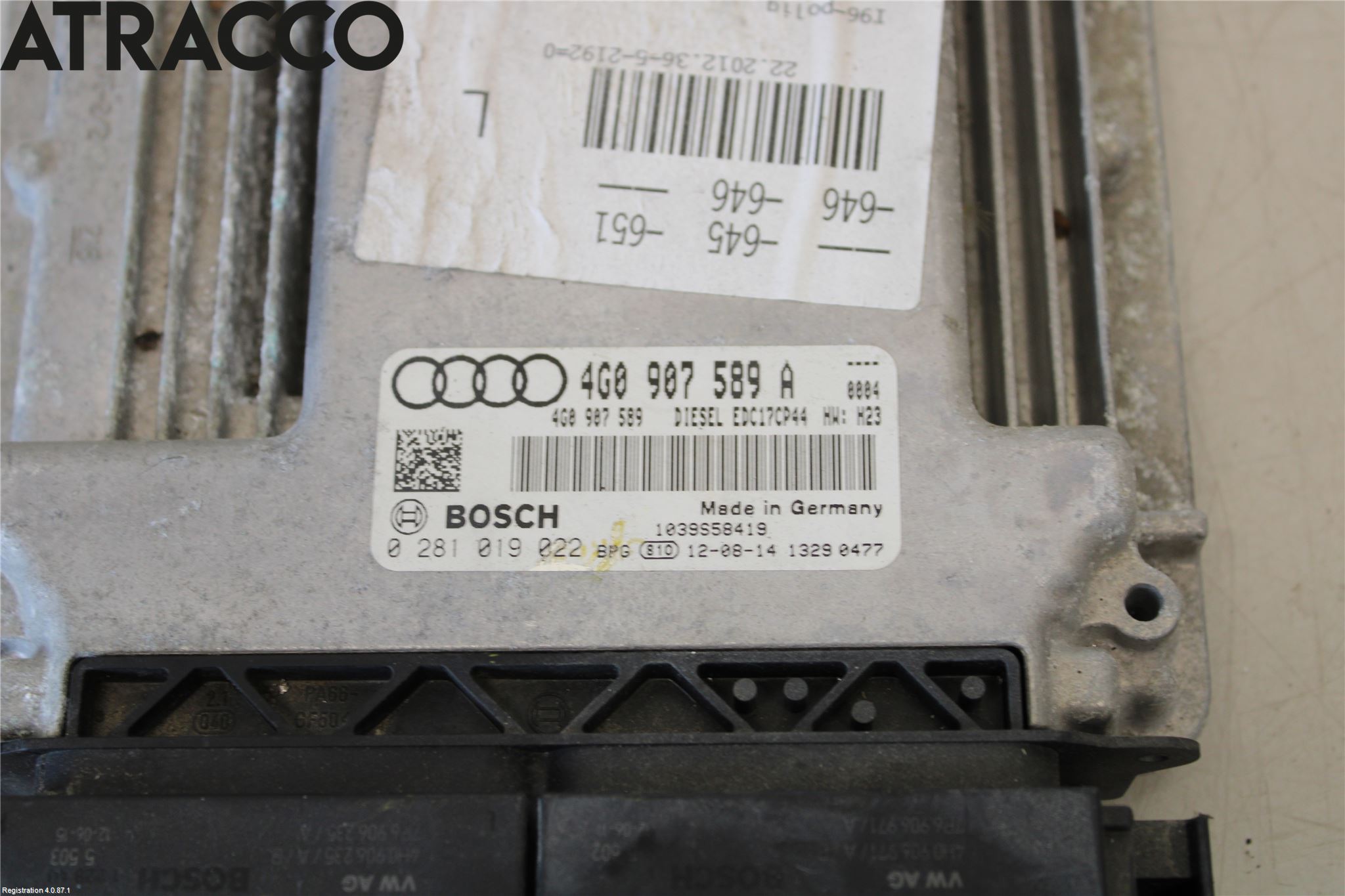 Audi A6 ALLROAD 12-18 Styreenhet Dieselpumpe