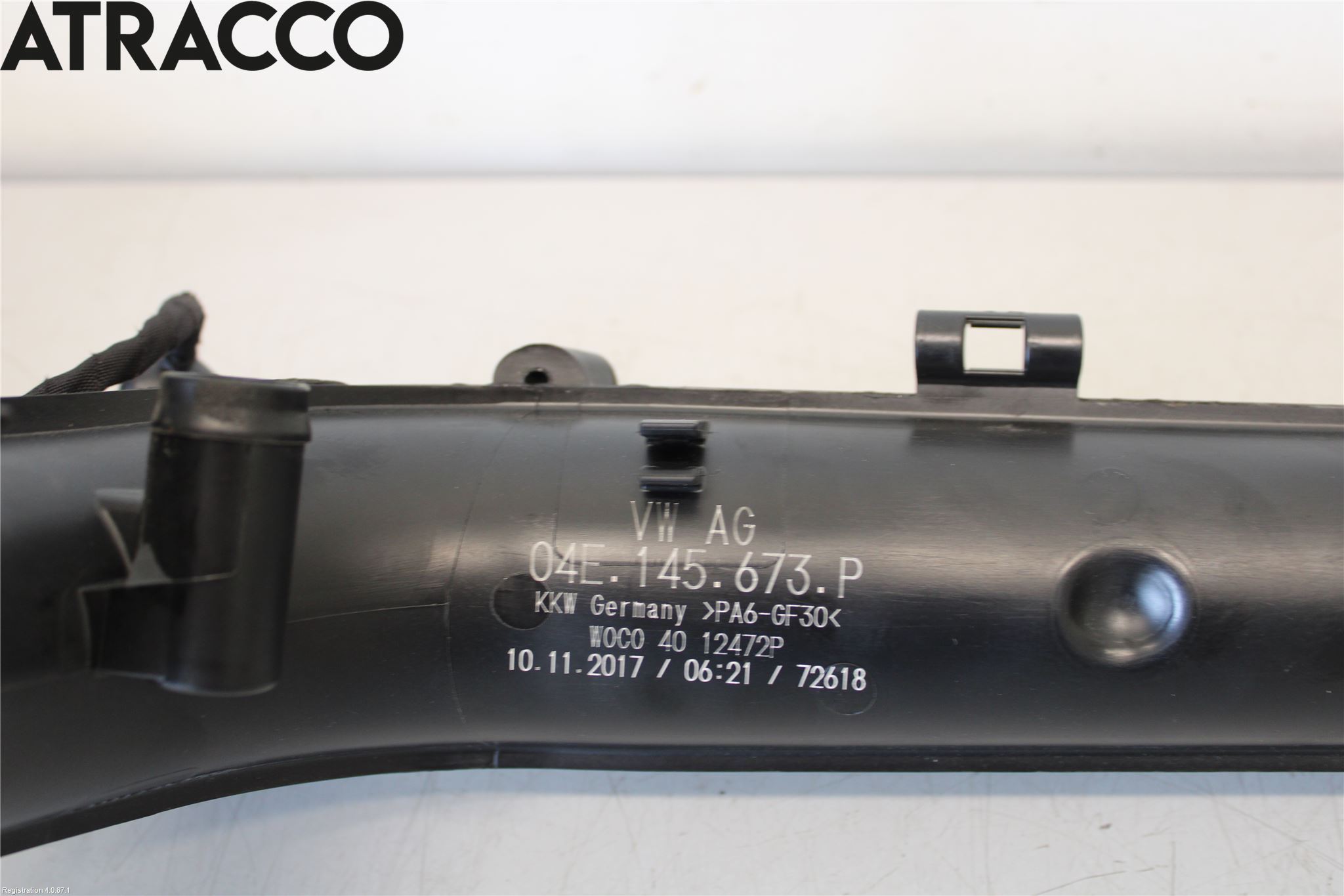 Volkswagen VW PASSAT 15-19 Intercooler Rør-Slange