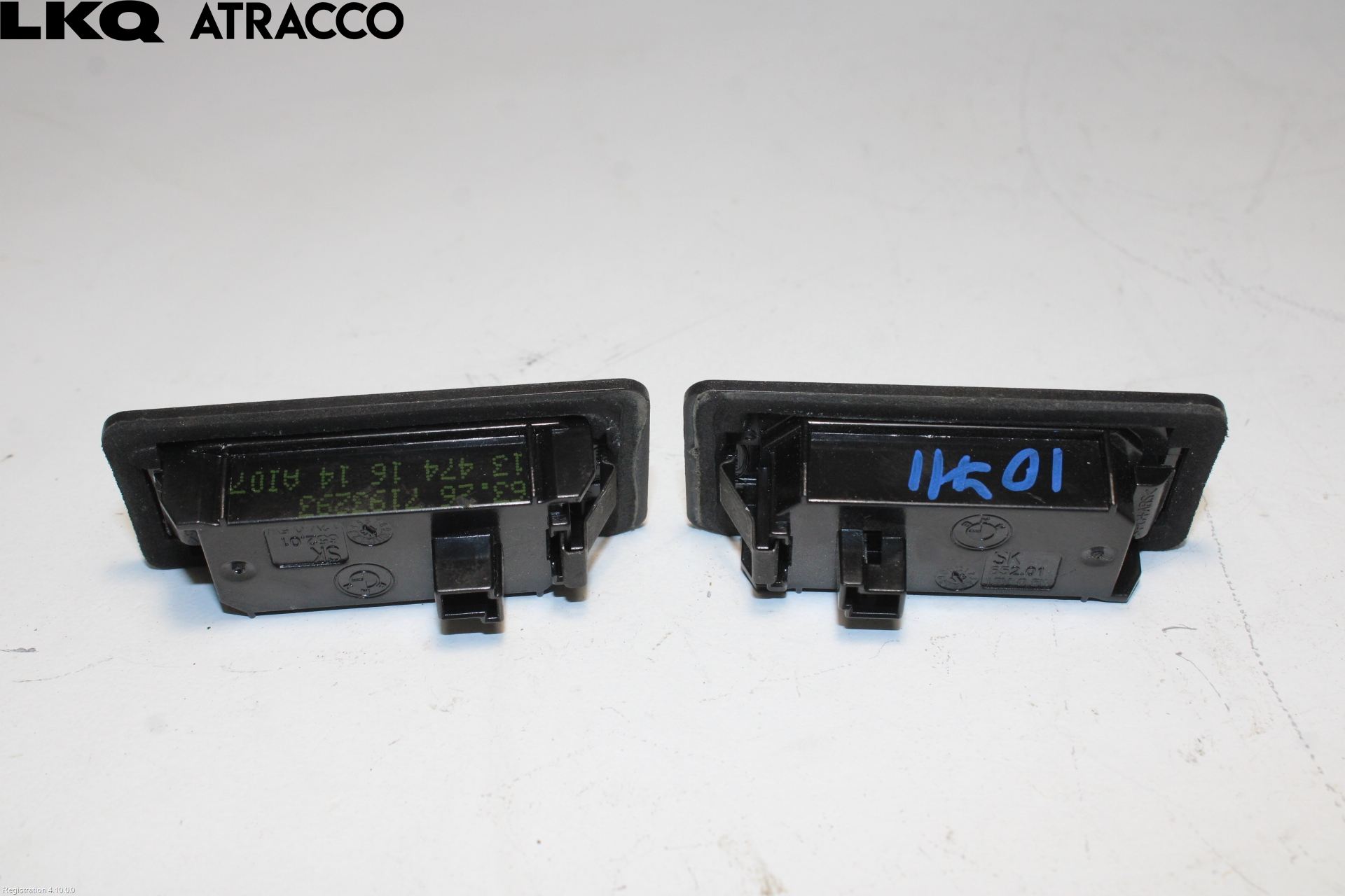 BMW 5 F10/F11/F18 09-17 Skilt Belysning