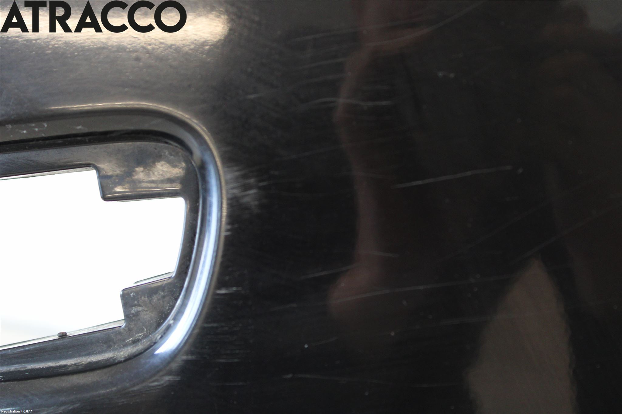 Mitsubishi OUTLANDER 07-12 Støtfanger Bak Hjørne Høyre