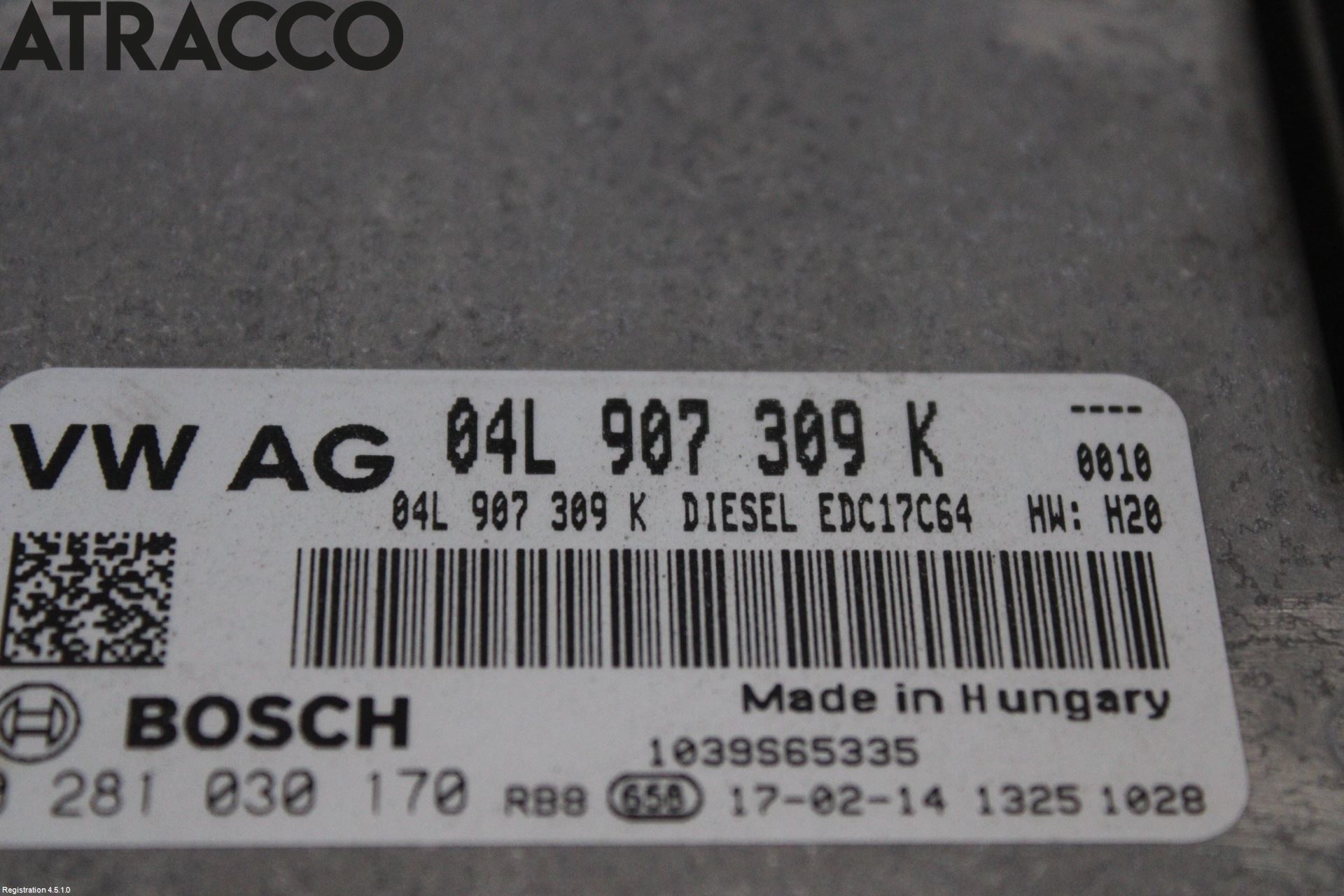 Volkswagen VW CADDY 16-20 Styreenhet Innsprøytning