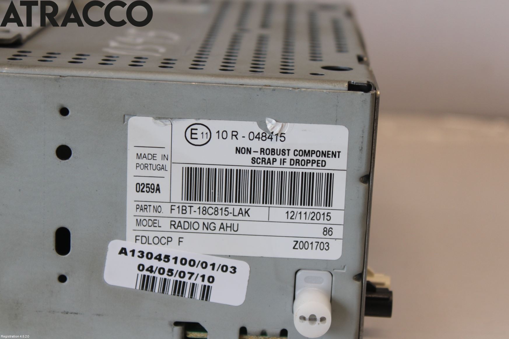 Ford FOCUS 15-18 Stereo Radio Med Cd