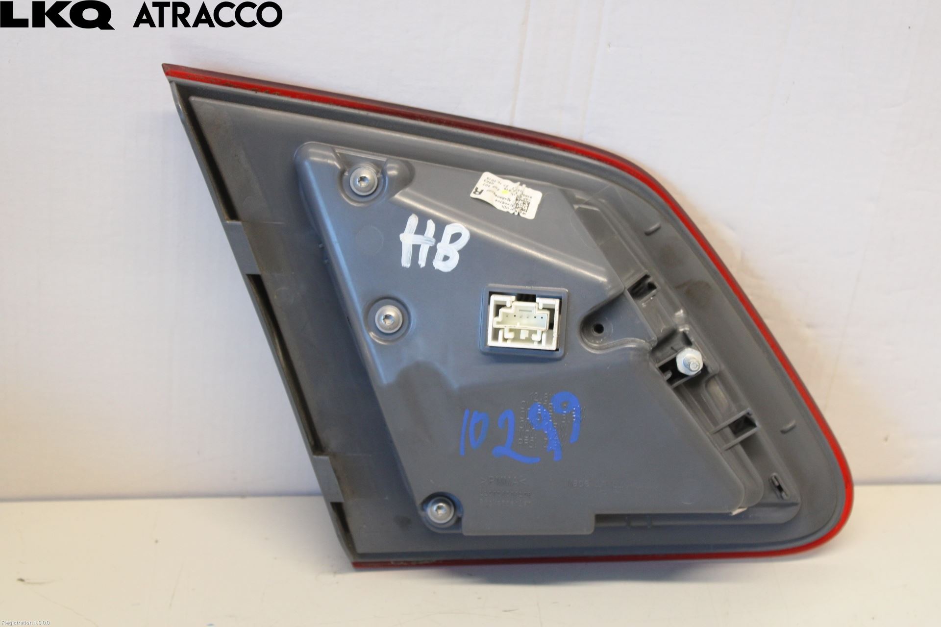 Mercedes-Benz MB B-KLASS (W246/W242) 12-19 Baklykt Høyre  På Luke(Indre)