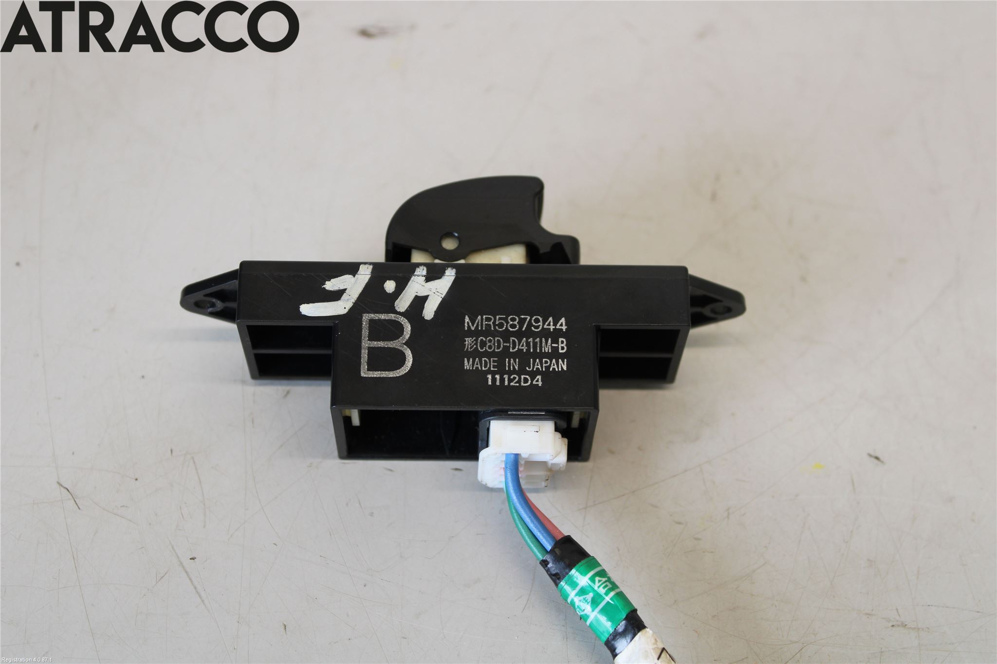 Mitsubishi ASX 10-22 Bryter Vindusheis