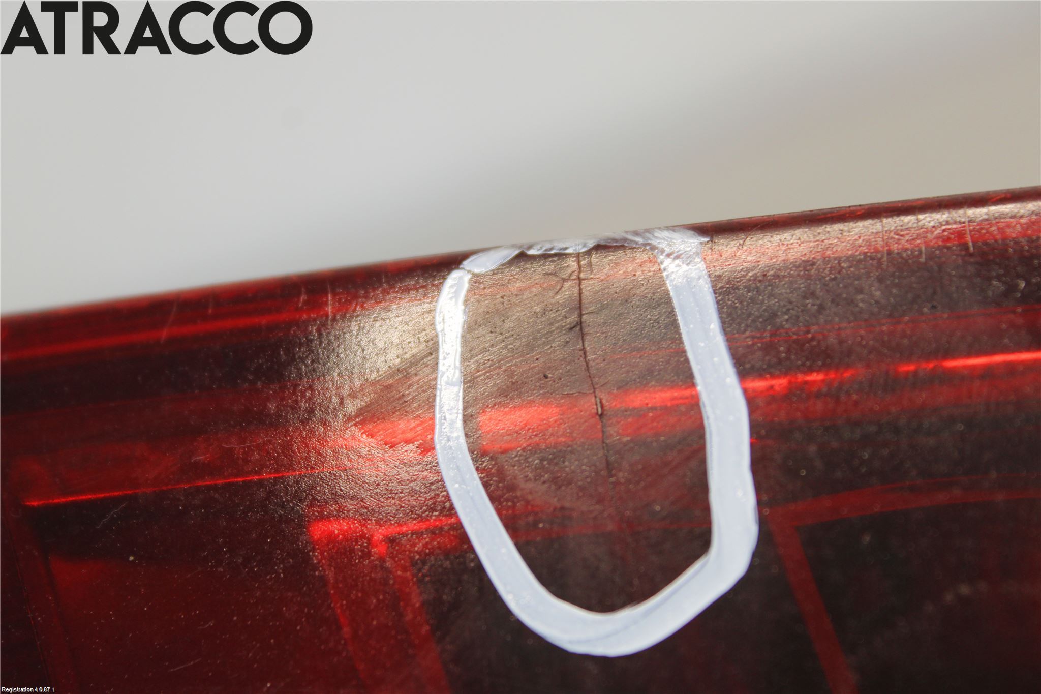 Audi A4/S4 08-11 Baklykt Venstre  På Luke(Indre