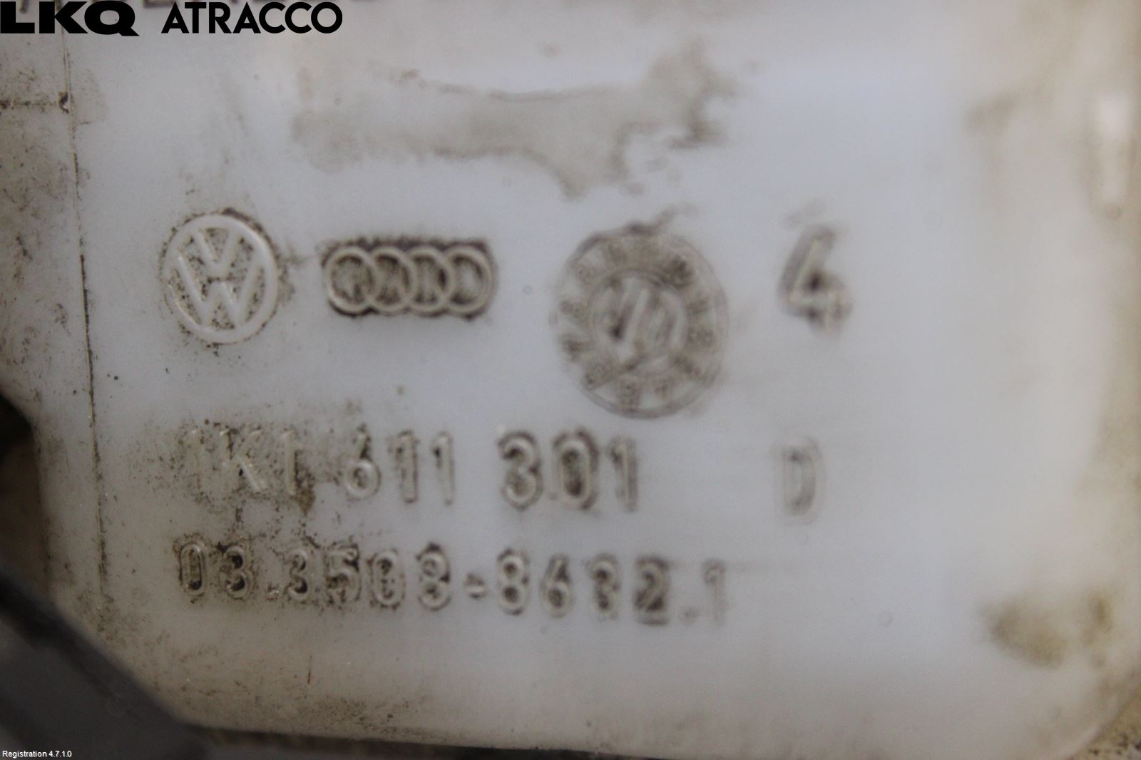 Volkswagen VW GOLF VI 09-13 Brems Hovedsylinder