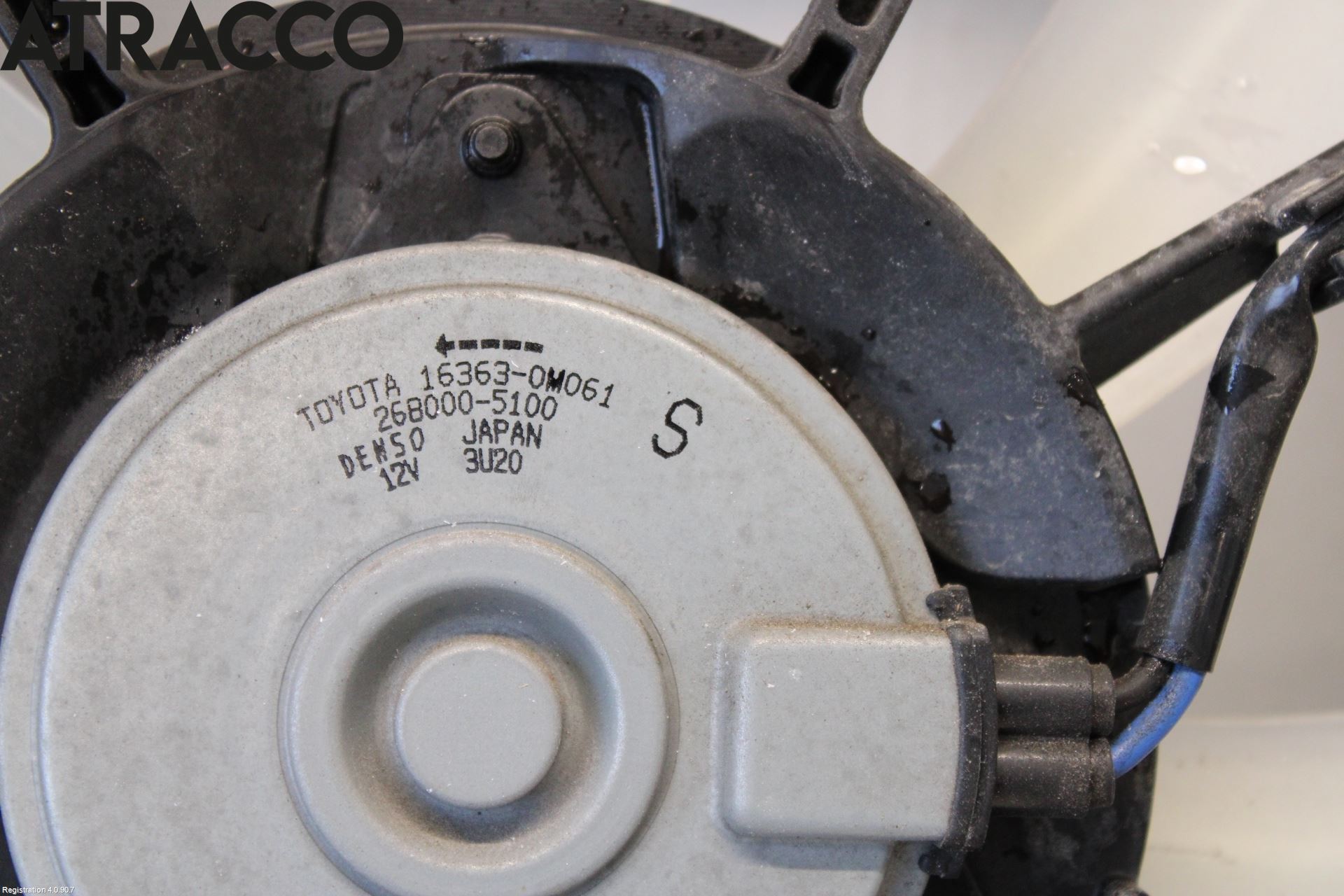 Toyota YARIS XP130 15-20 Kjølevifte Elektrisk