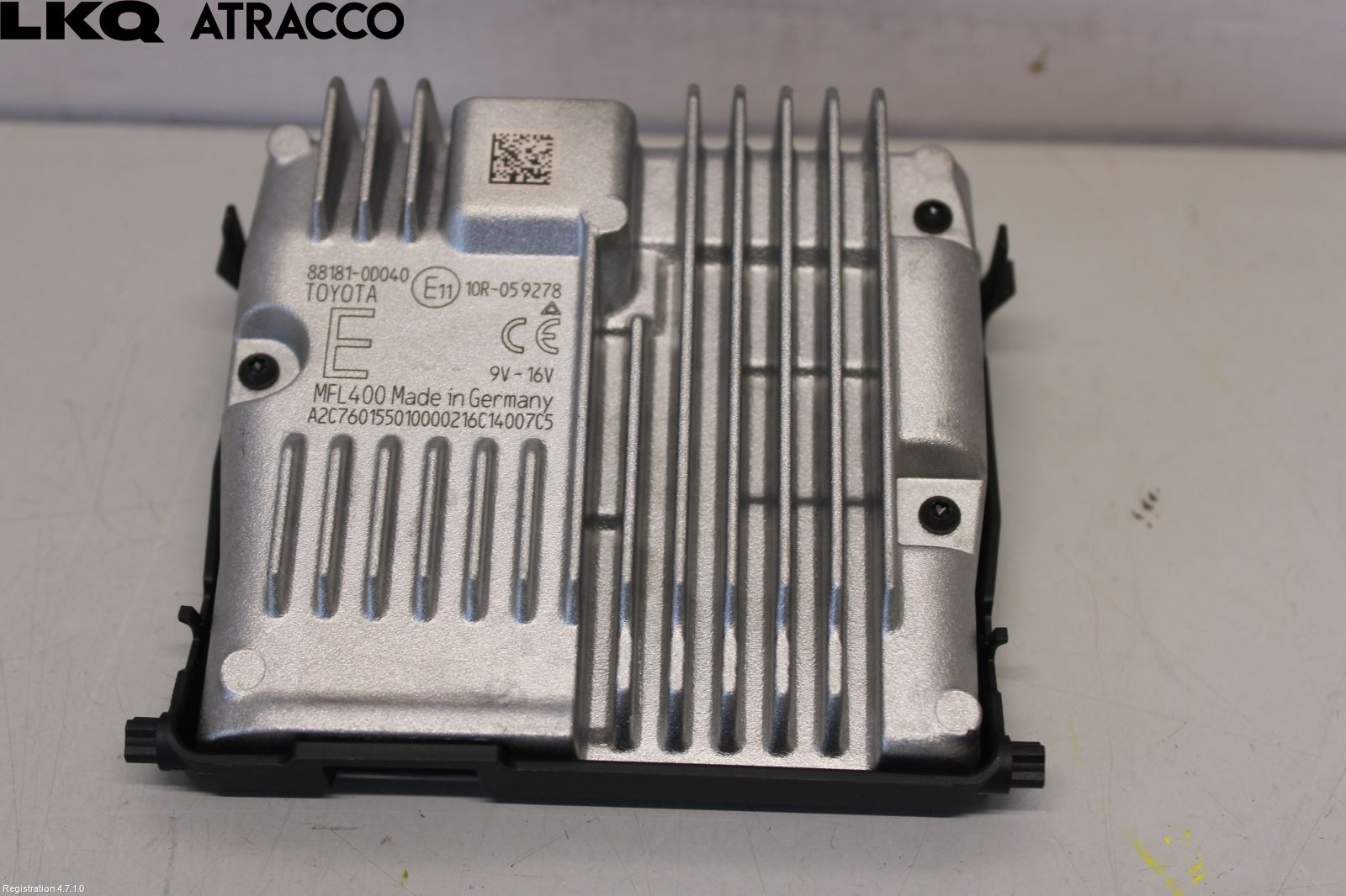 Toyota YARIS XP130 15-20 Sensor Kollisjonsbeskyttelse