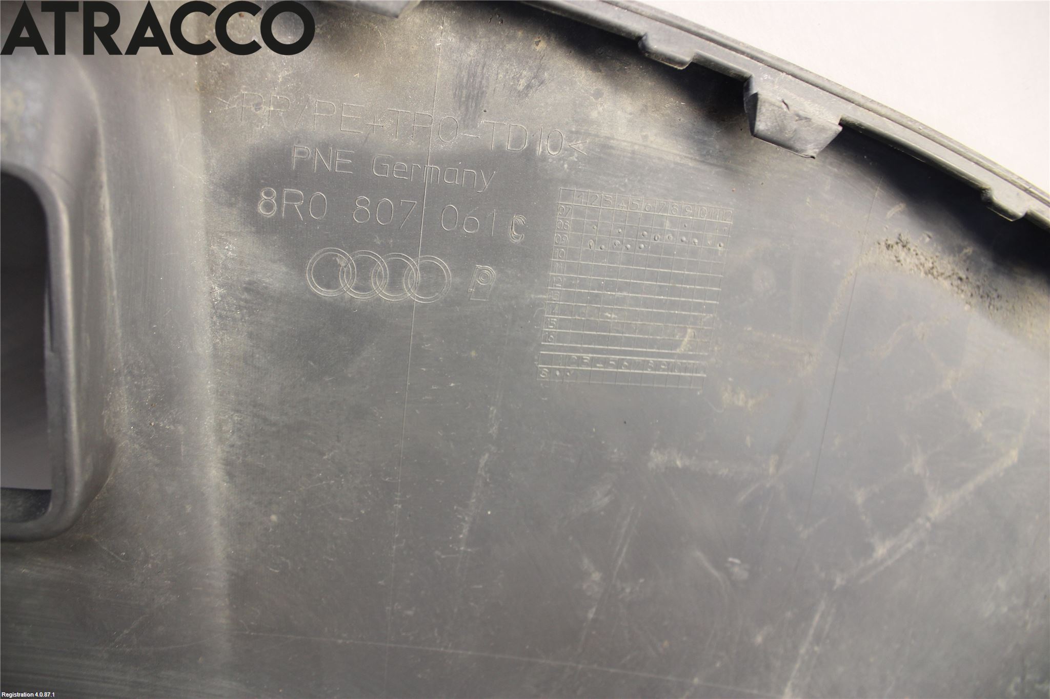 Audi Q5 09-16 Spoiler Foran