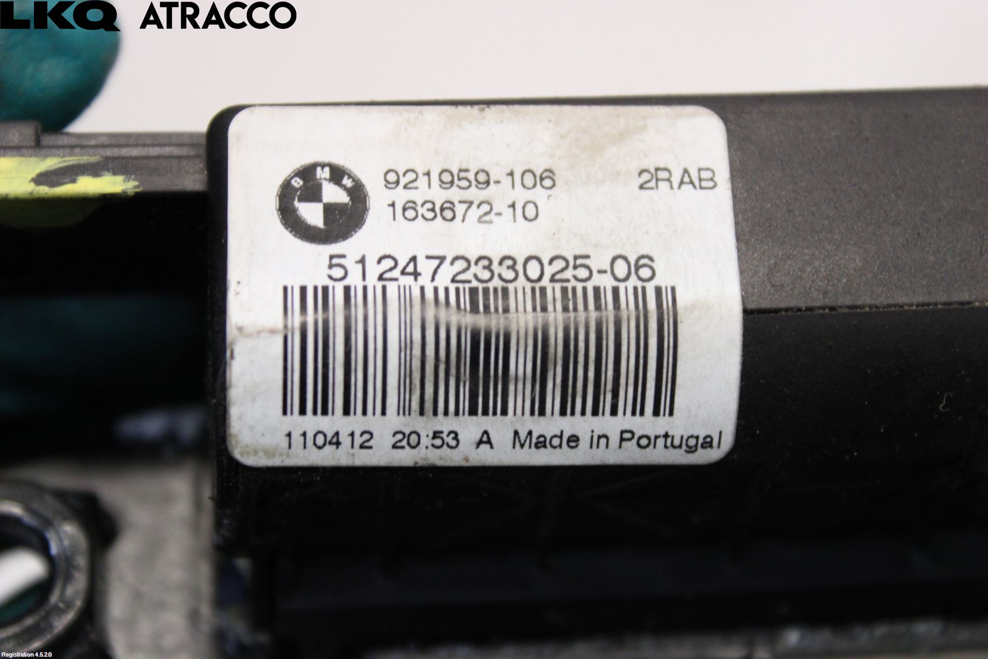 BMW X3 F25 10-17 Bakluke-Lokk Låsekasse