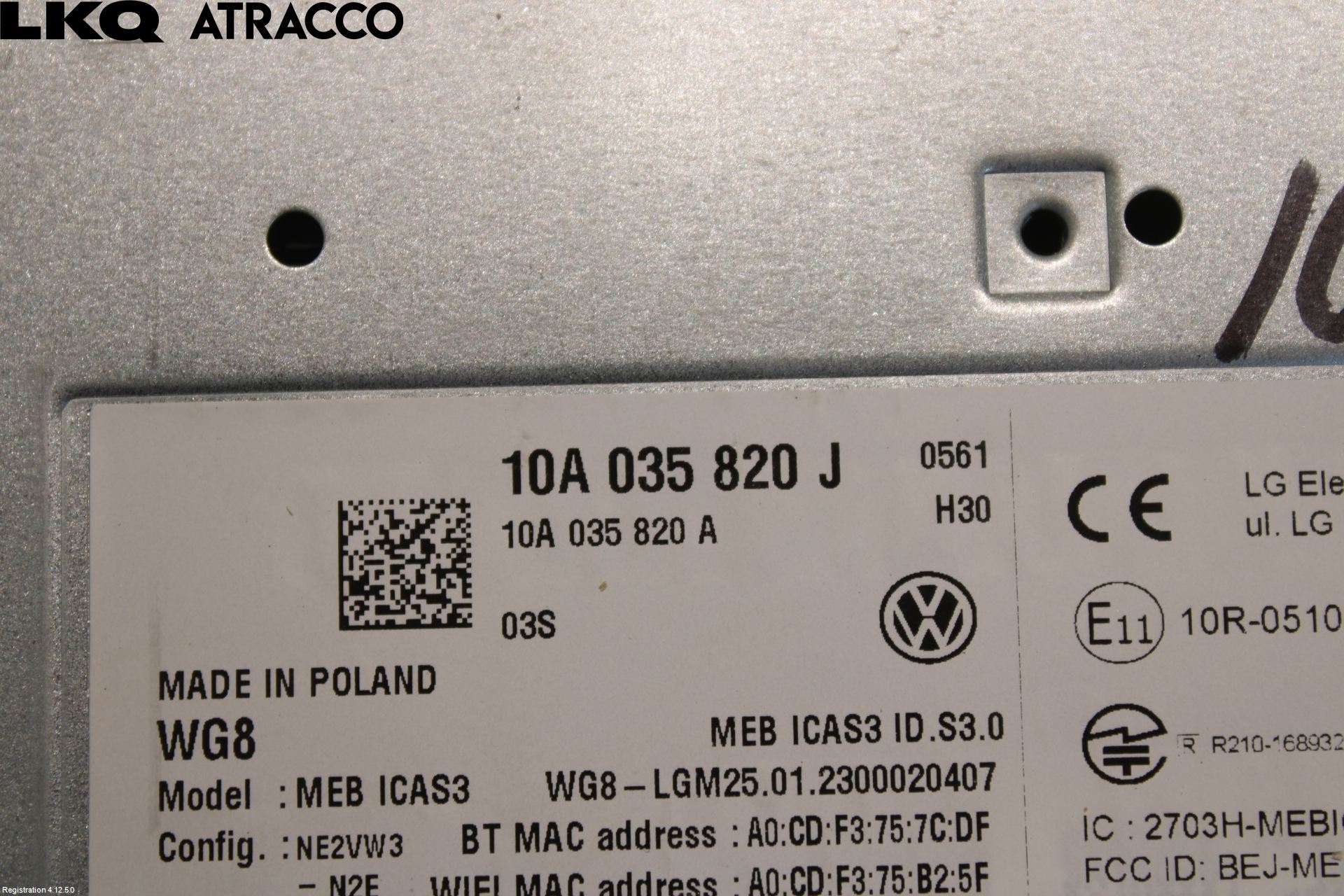 Volkswagen VW ID BUZZ/CARGO 22- Stereo Radio