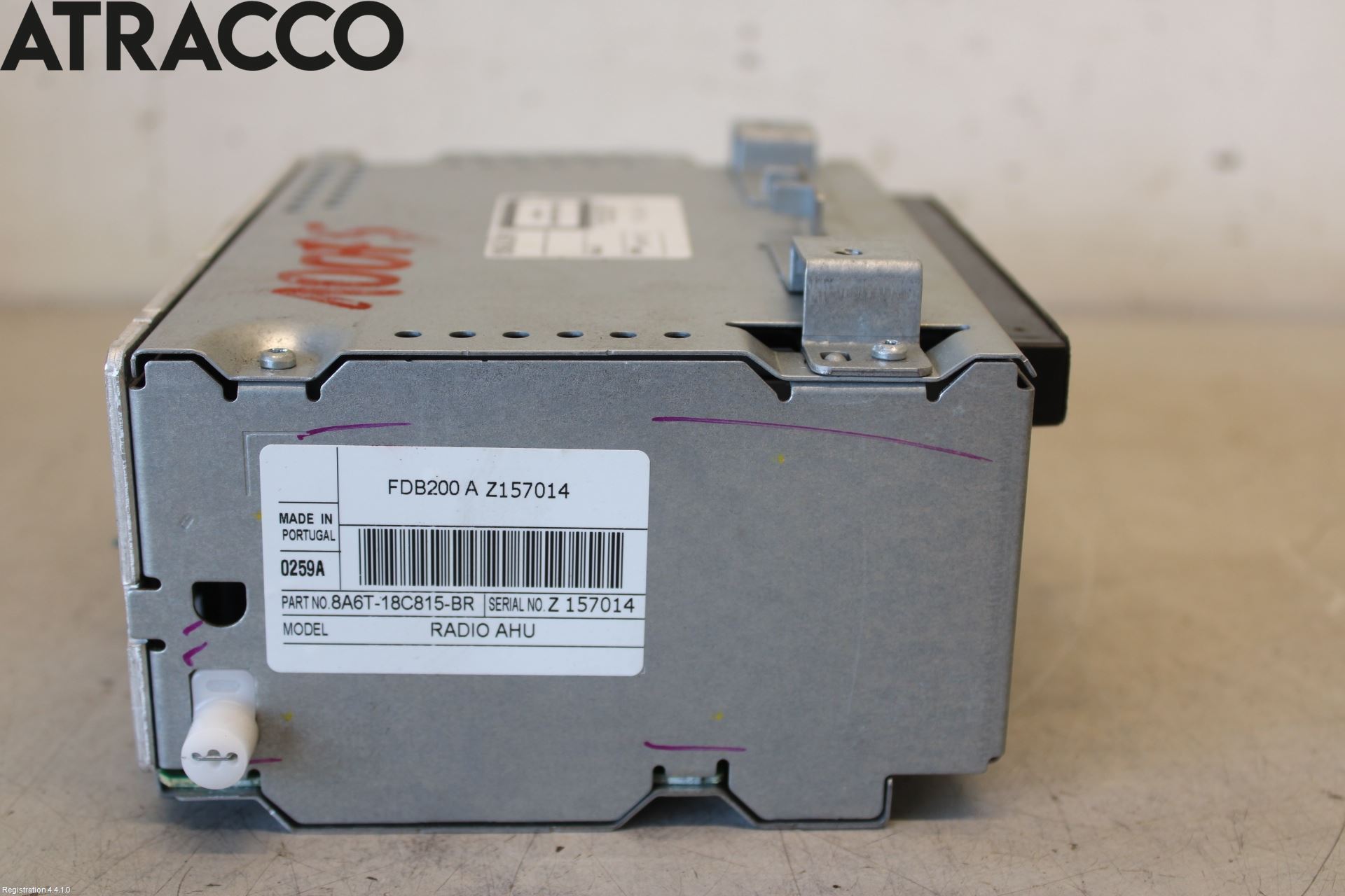 Ford FIESTA 09-12 Stereo Radio Med Cd