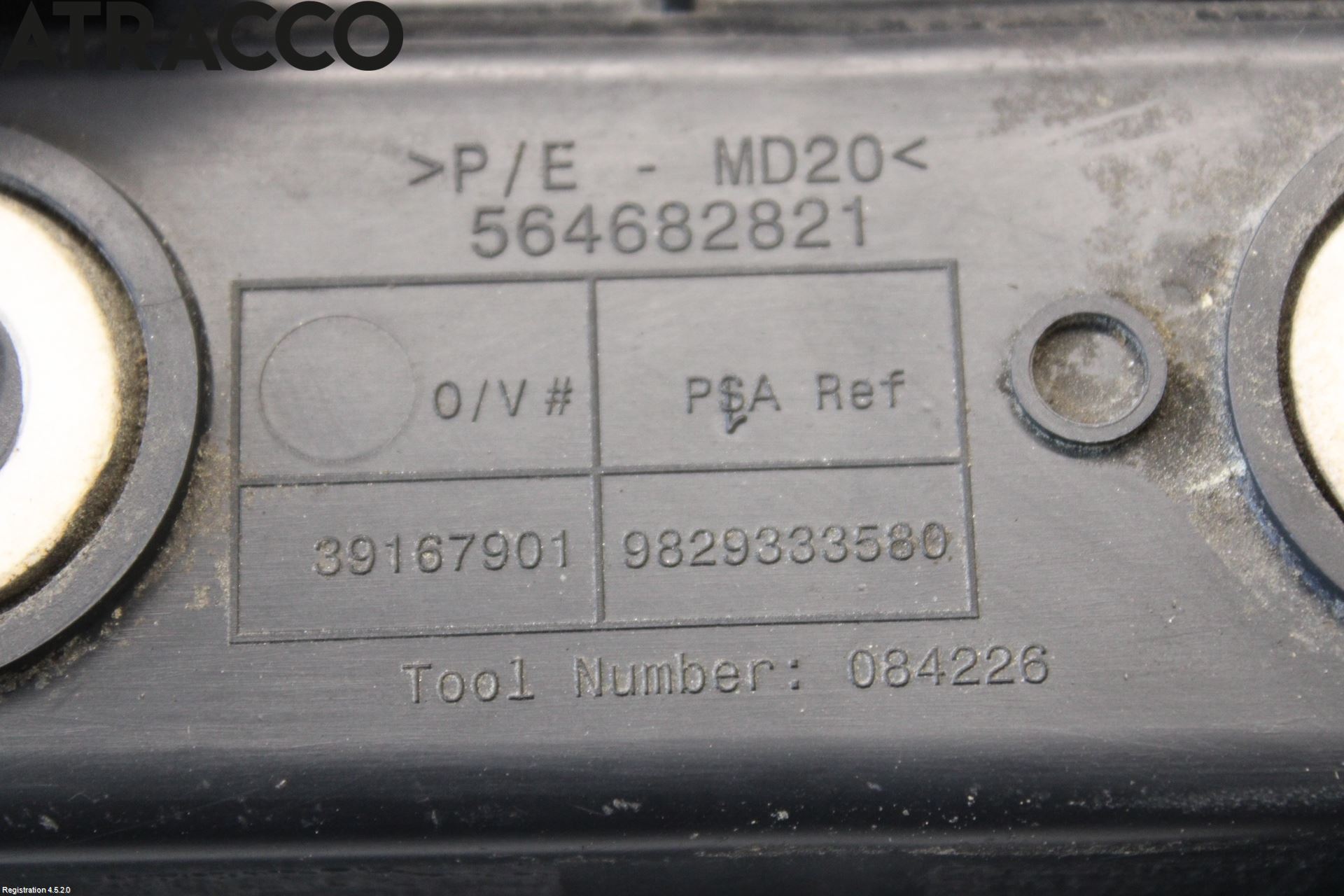 Opel CORSA F, CORSA-E 20- Støtfangerfeste Bak Venstre