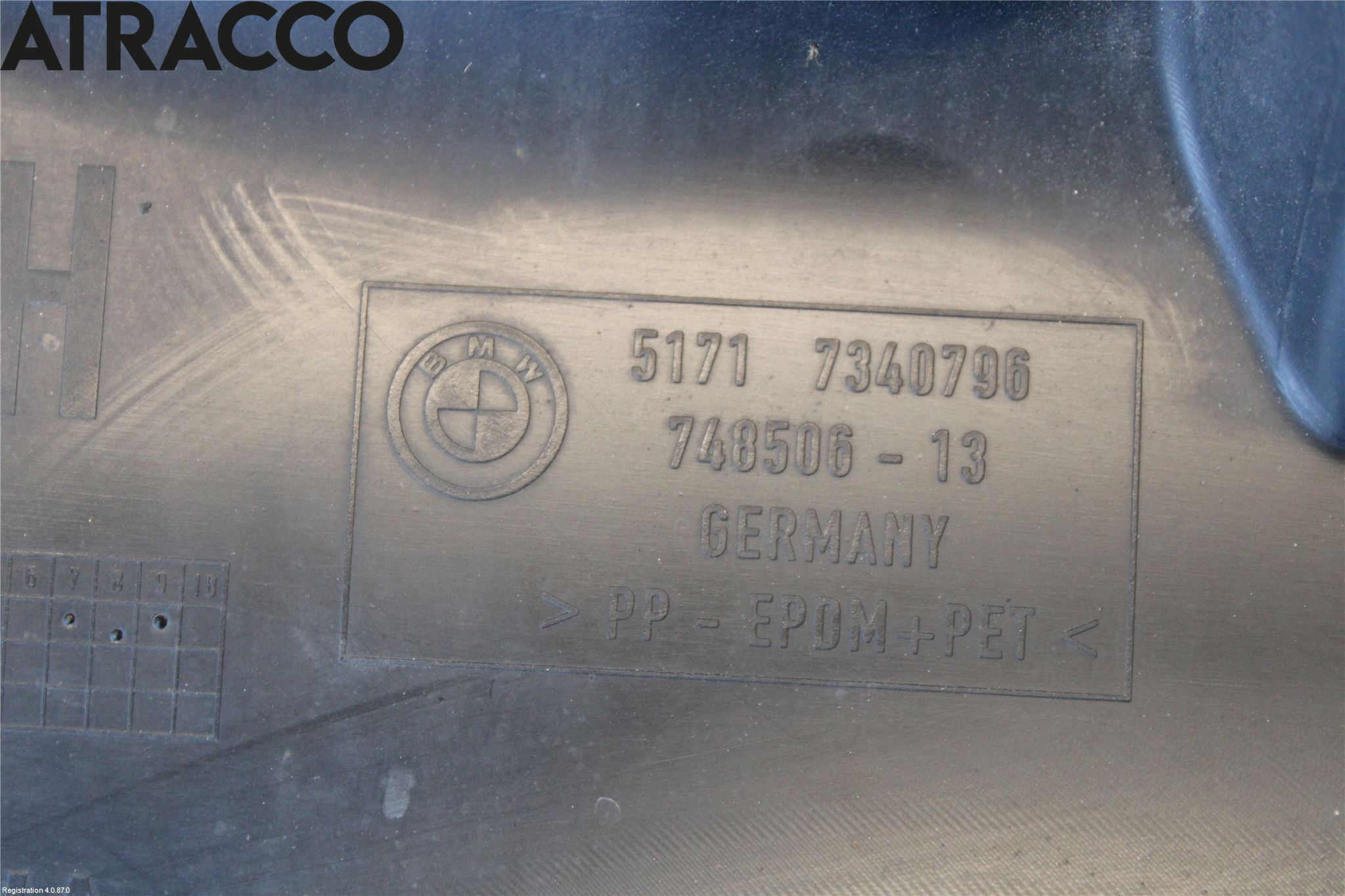 BMW 5 G30/G31/F90 17-23 Skjerm Indre