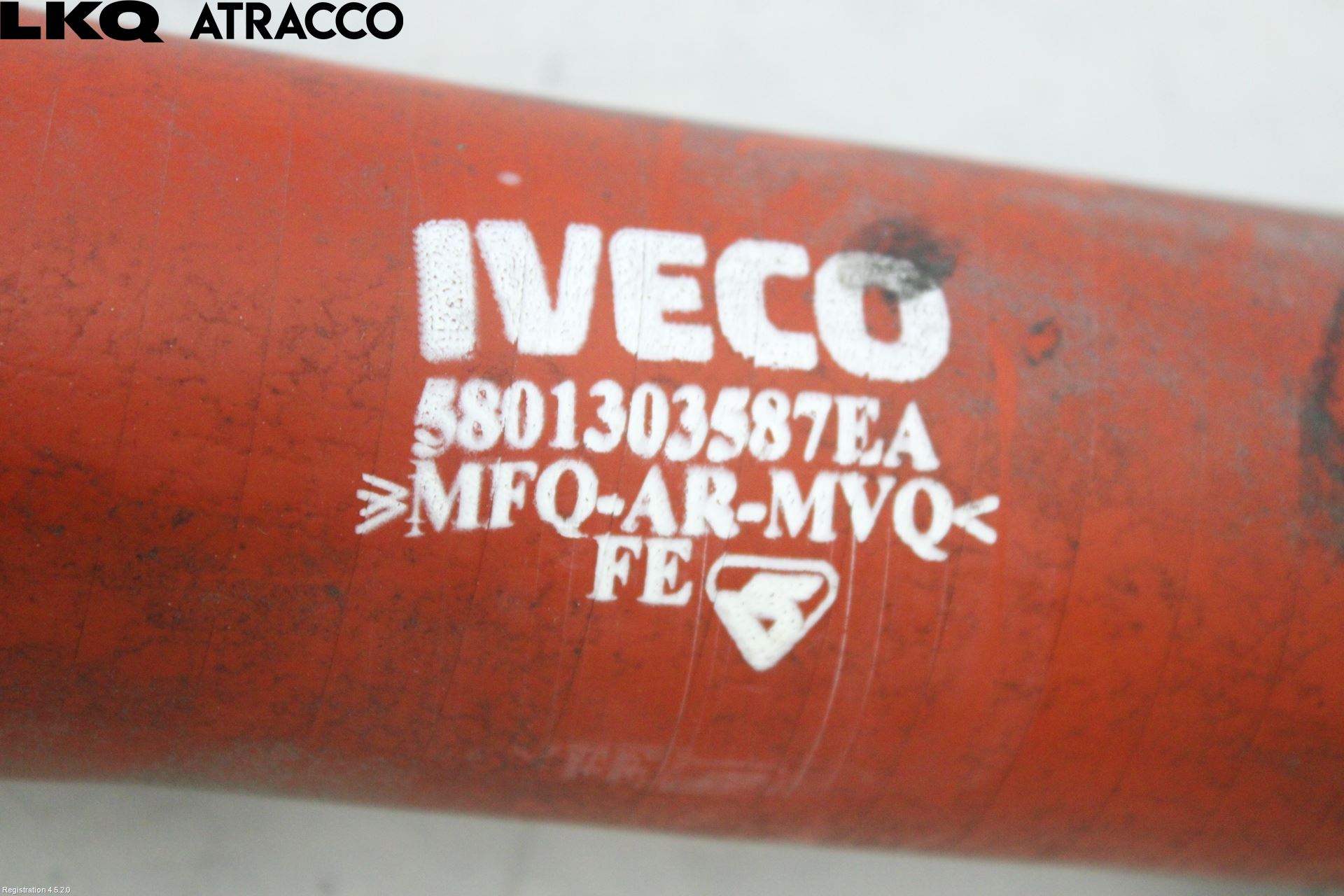 Iveco DAILY 14->> Intercooler Rør-Slange