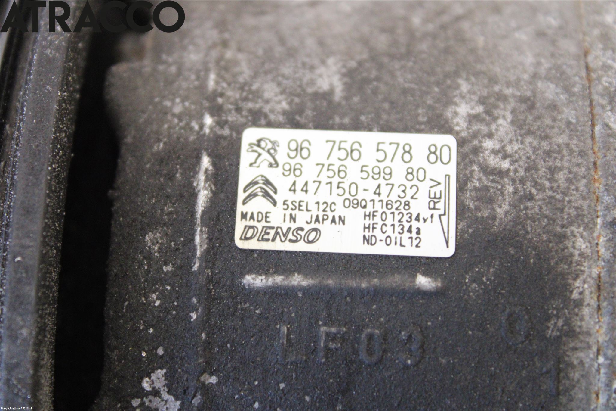 Peugeot 308 14-21 Varme Ac Kompressor