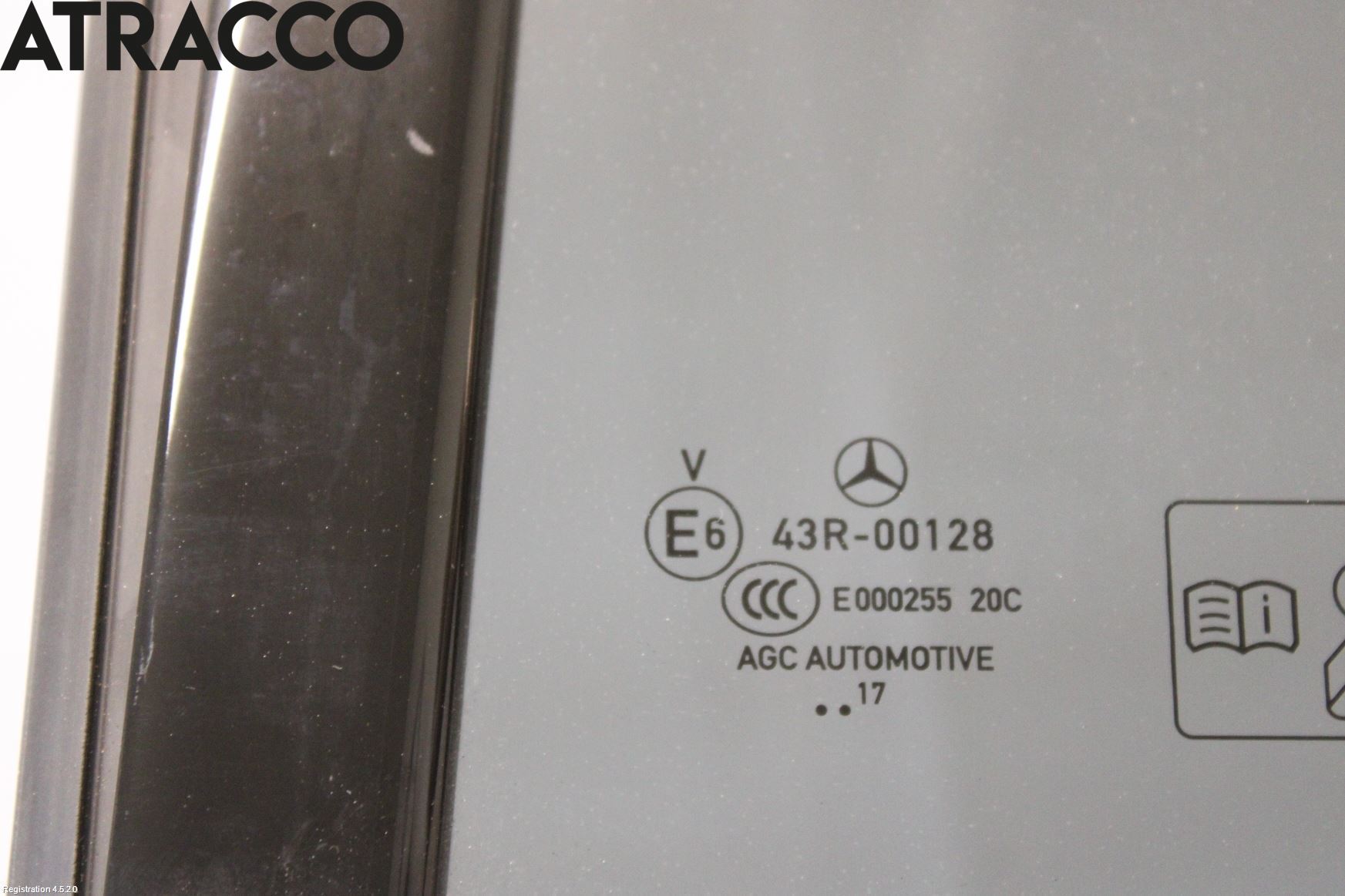 Mercedes-Benz MB CLA-KLASS (C117/X117) 13-19 Dørrute Bak Vens Trekant 4D