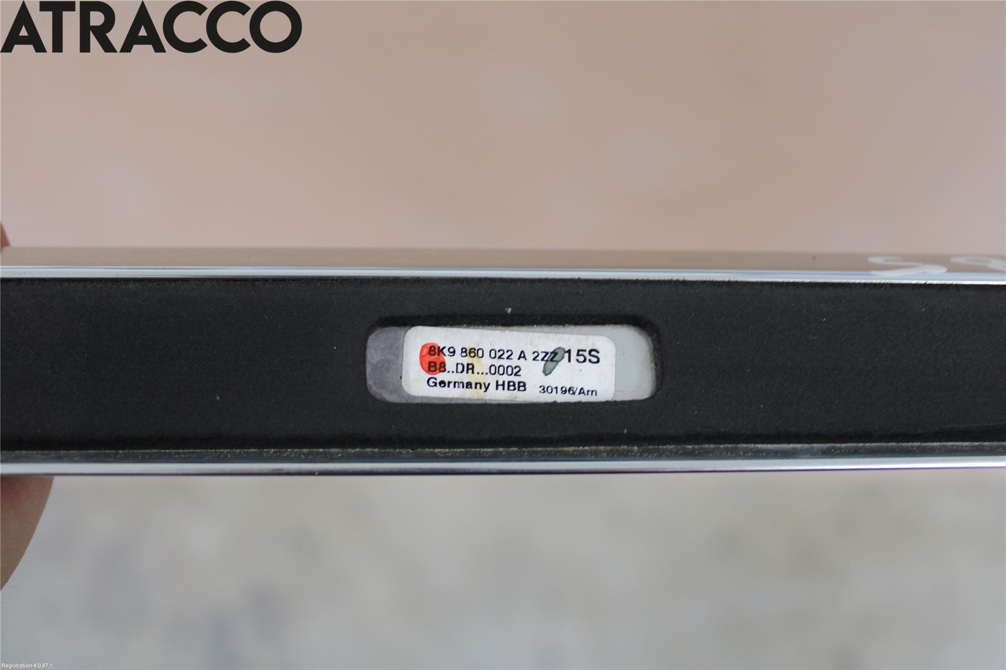 Audi A4/S4 08-11 Takrails - Stativ