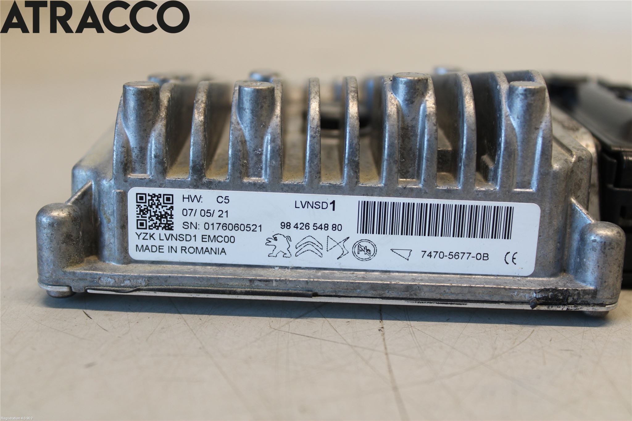 Citroen C4/E-C4 C4X/E-C4X III 21- Styreenhet Øvrig