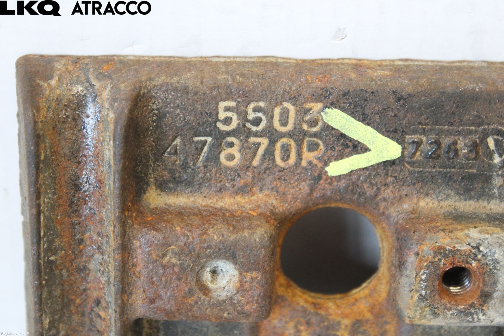 Renault MASTER III 15-20 Bladfjærfeste Bak