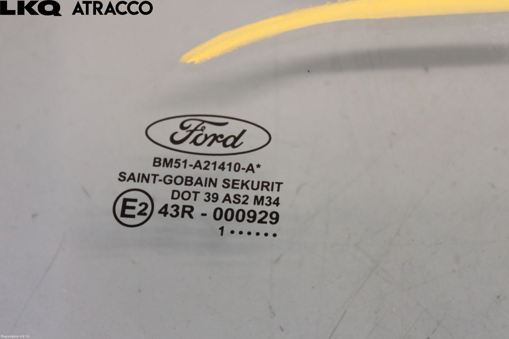Ford FOCUS 11-14 Dørrute Foran Høyre 4 Dørs