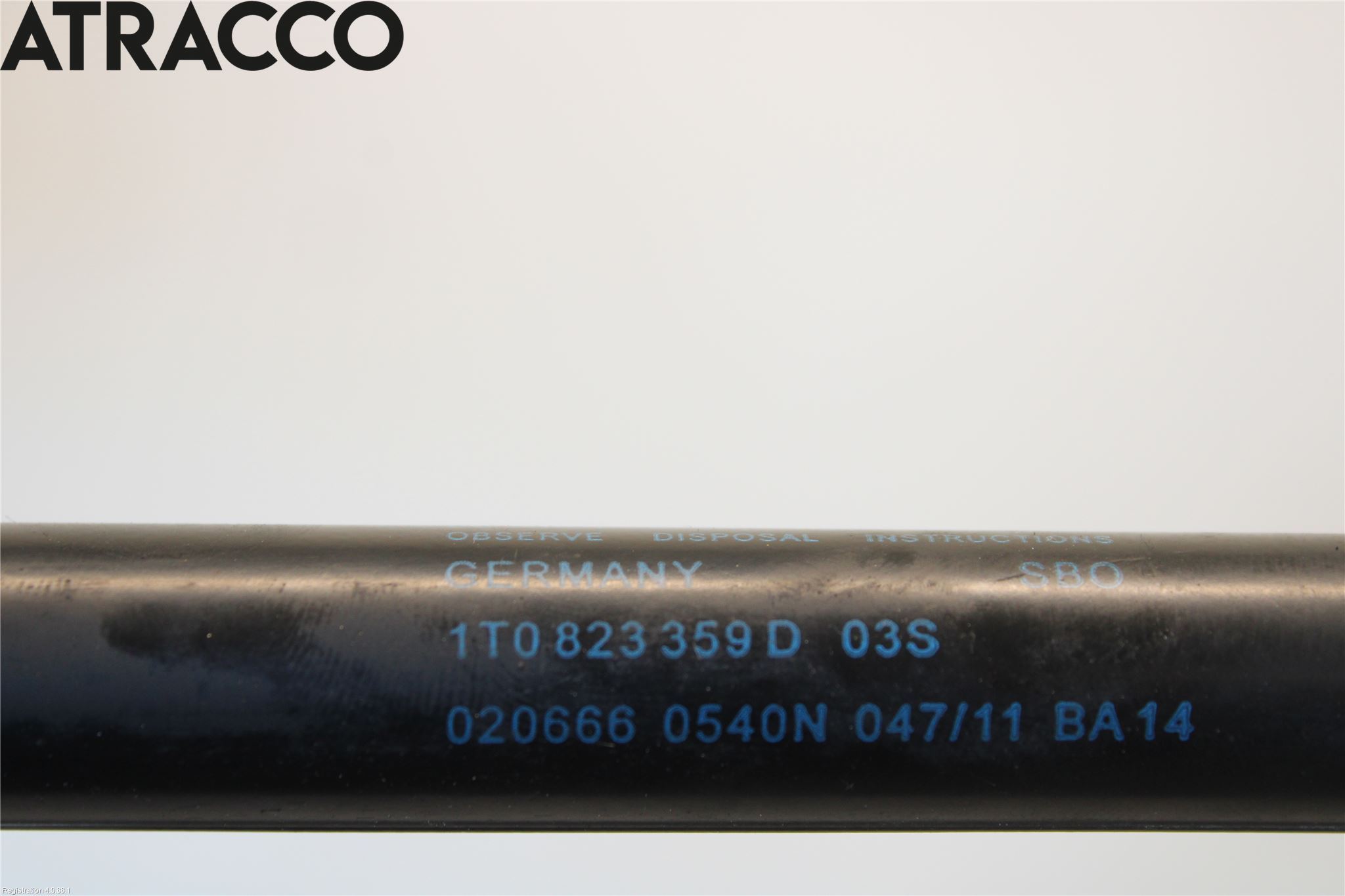 Volkswagen VW CADDY 11-15 Panser Demper-Gassfjær