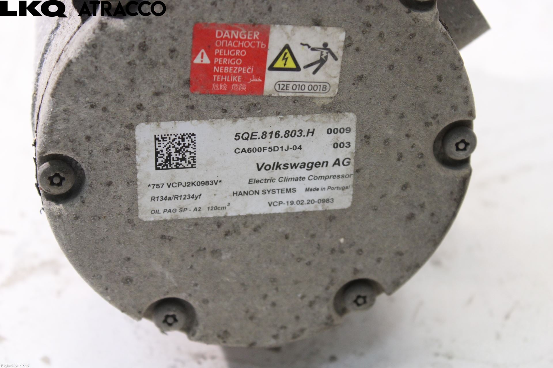 Seat LEON 20- Varme Ac Kompressor