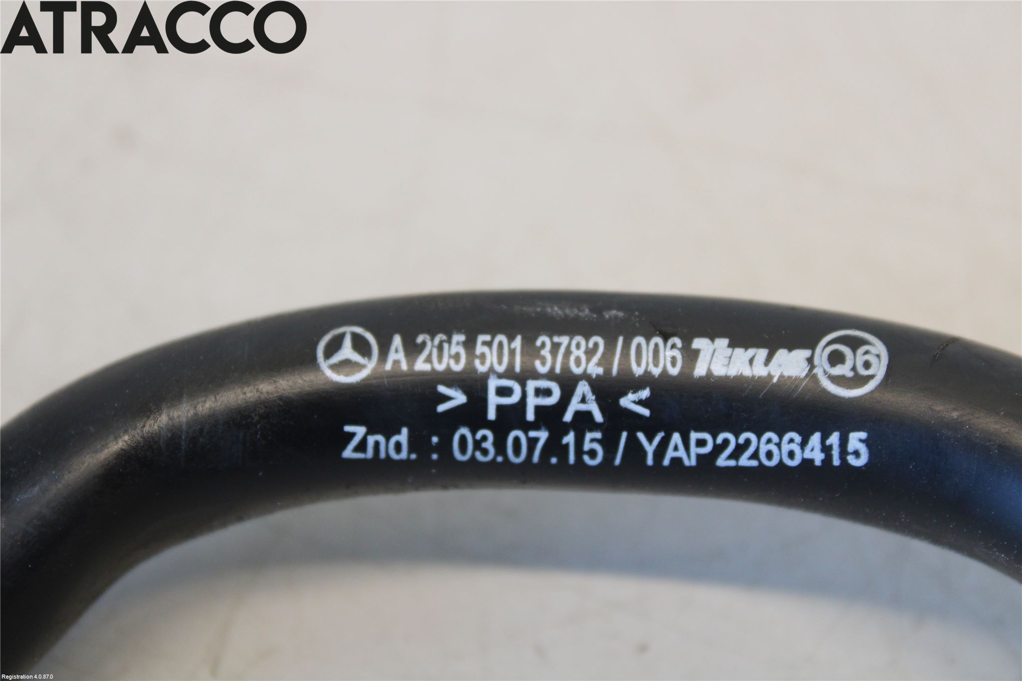 Mercedes-Benz MB C-KLASS (W205) 14-21 Kjøleslange Fordelingsrør