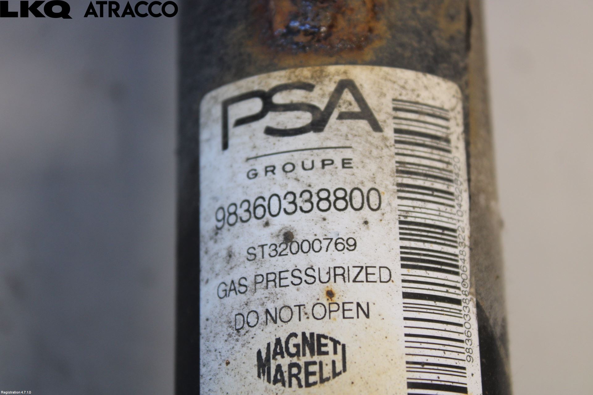 Peugeot 208/E-208 20- Fjærbein Foran Venstre