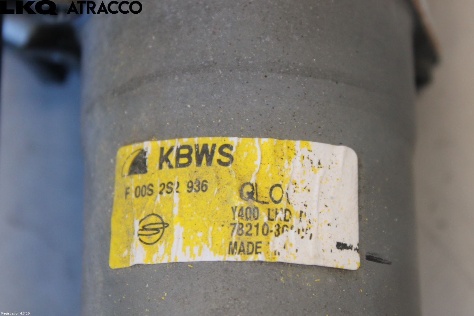 SsangYong SSANG YONG MUSSO Viskermotor Frontrute