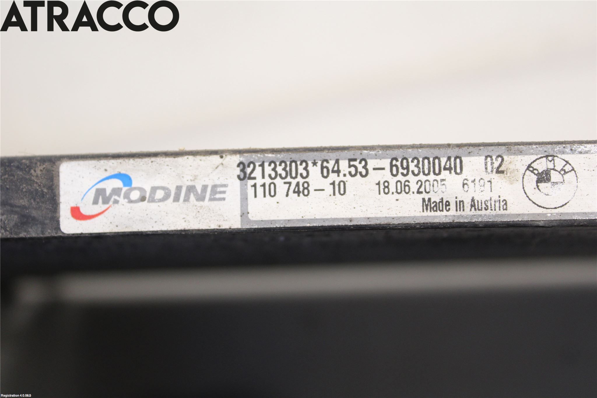 BMW 3 E90/91 SED/TOU 05-12 Varme Ac Kondenser-Kjøler