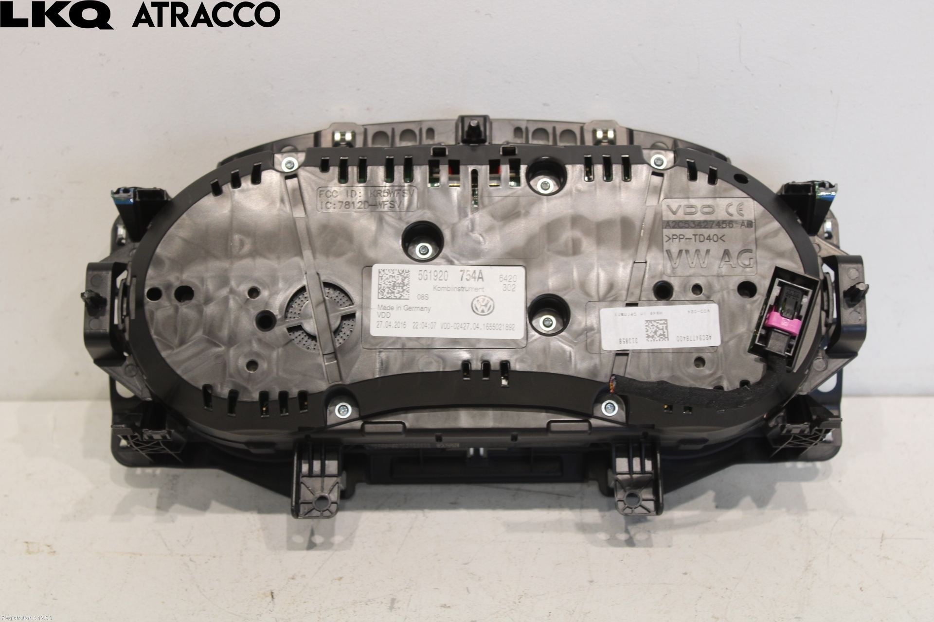 Volkswagen VW GOLF / E-GOLF VII 13-20 Instr Kombinert