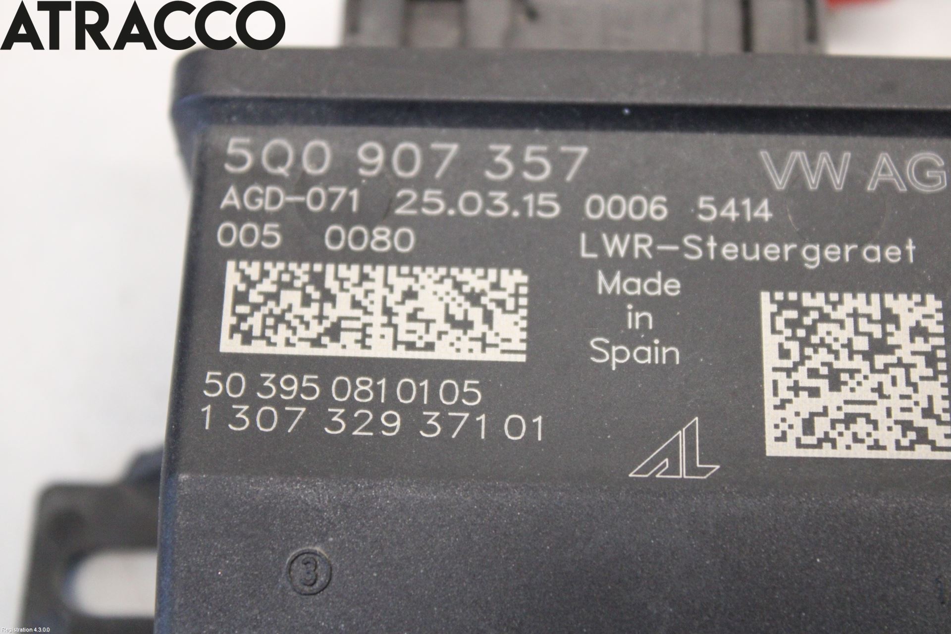 Volkswagen VW GOLF / E-GOLF VII 13-20 Styreenhet Øvrig