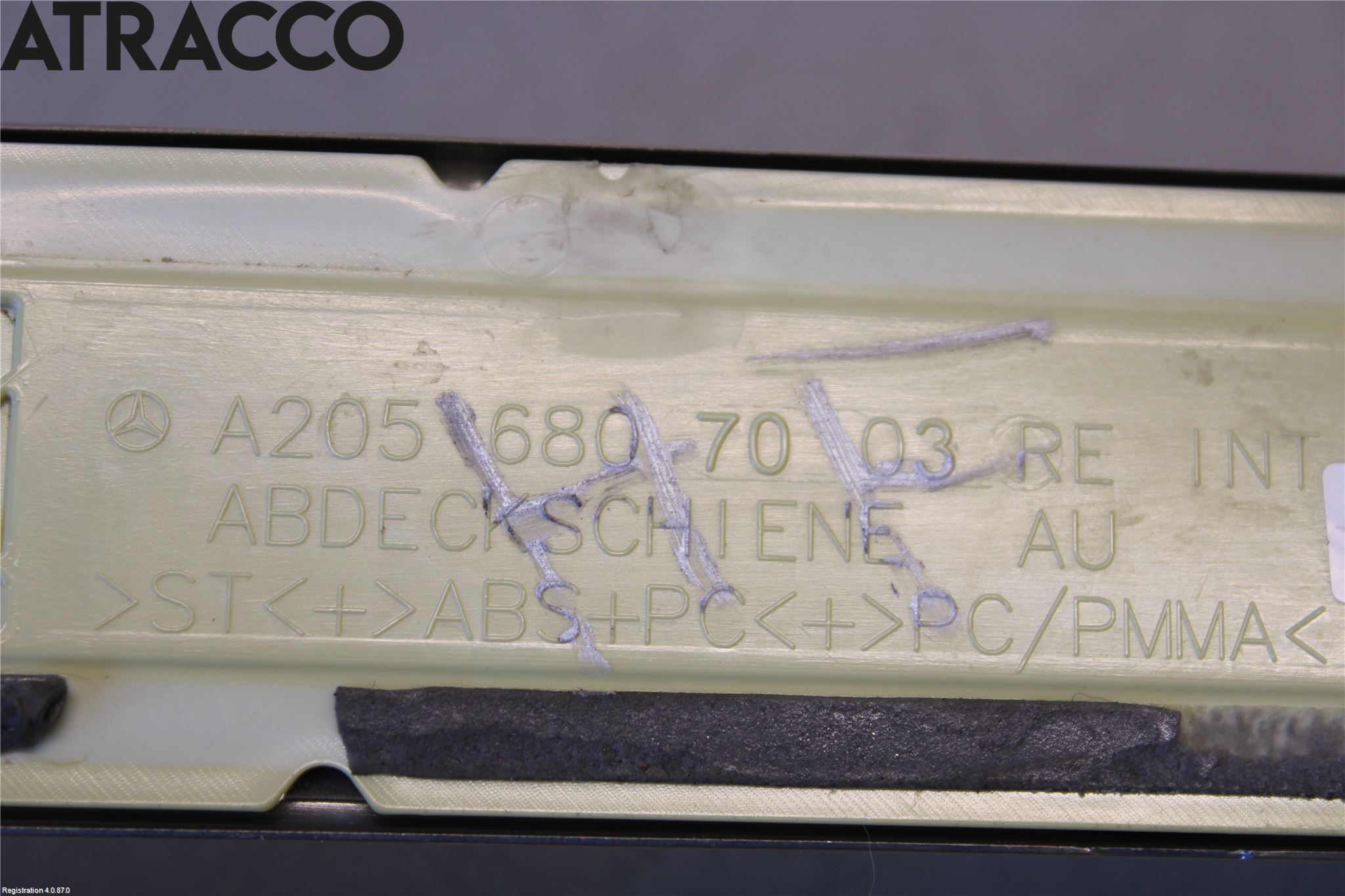 Mercedes-Benz MB C-KLASS (W205) 14-21 Innr Terskel Innstigning