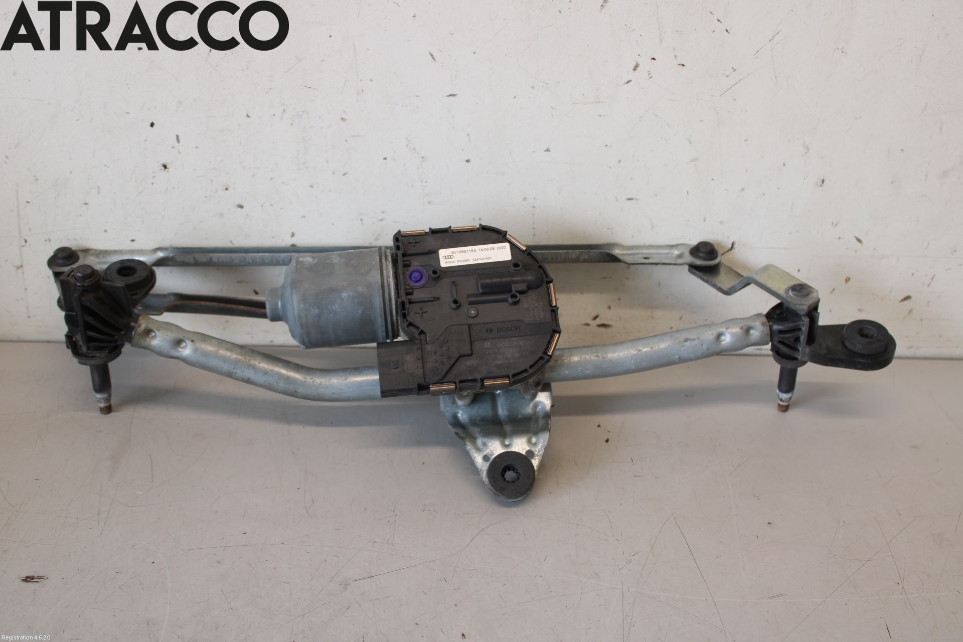 Audi A3/S3 05-13 Viskermotor Frontrute