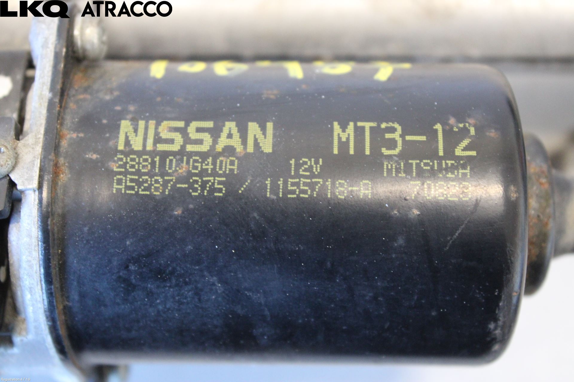 Nissan X-TRAIL 08-14 Viskermotor Frontrute