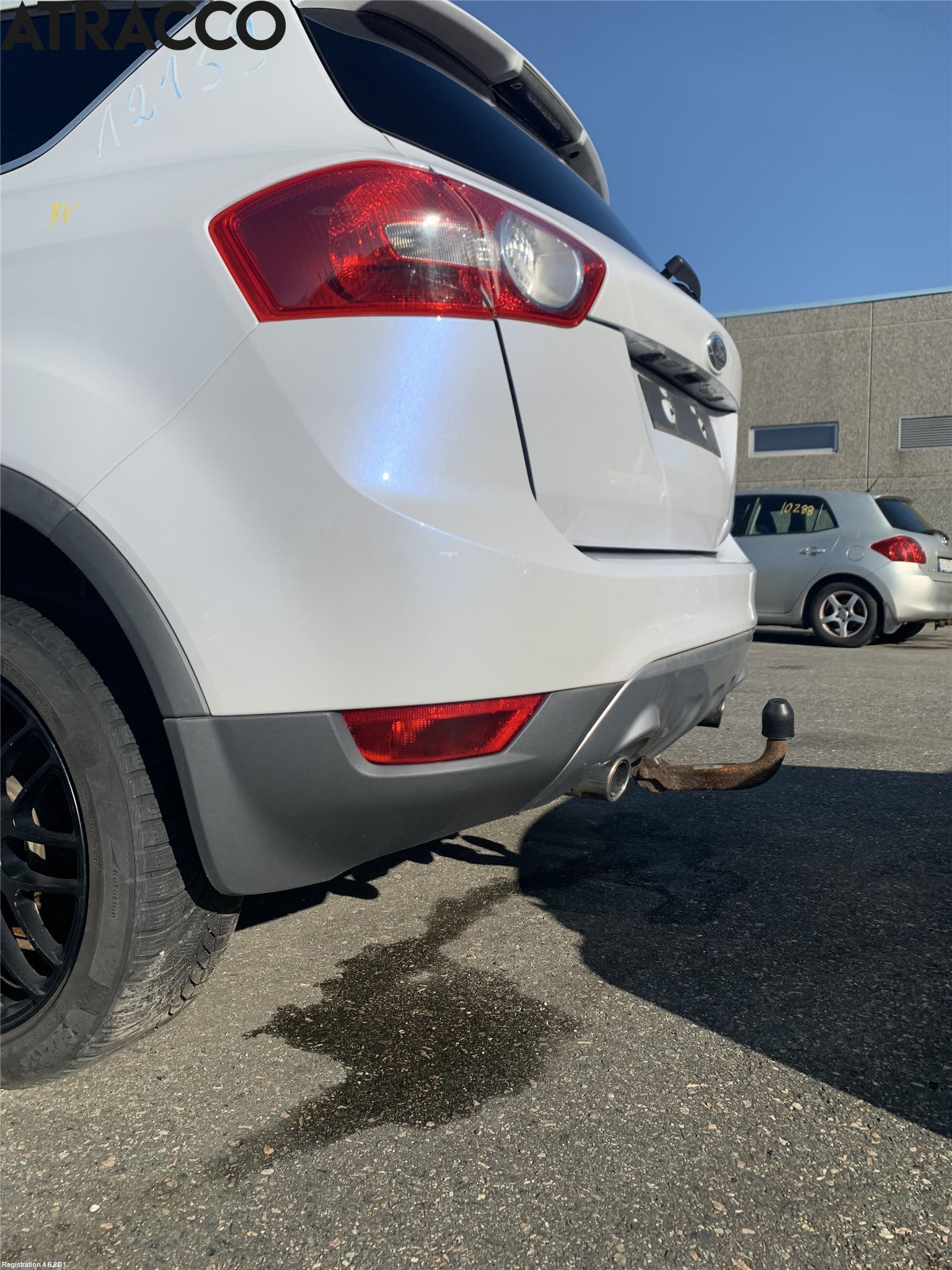 Ford KUGA 08-12 Støtfanger Bak