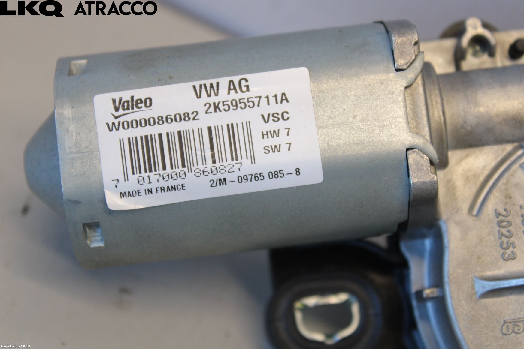 Volkswagen VW CADDY 16-20 Viskermotor Bakluke