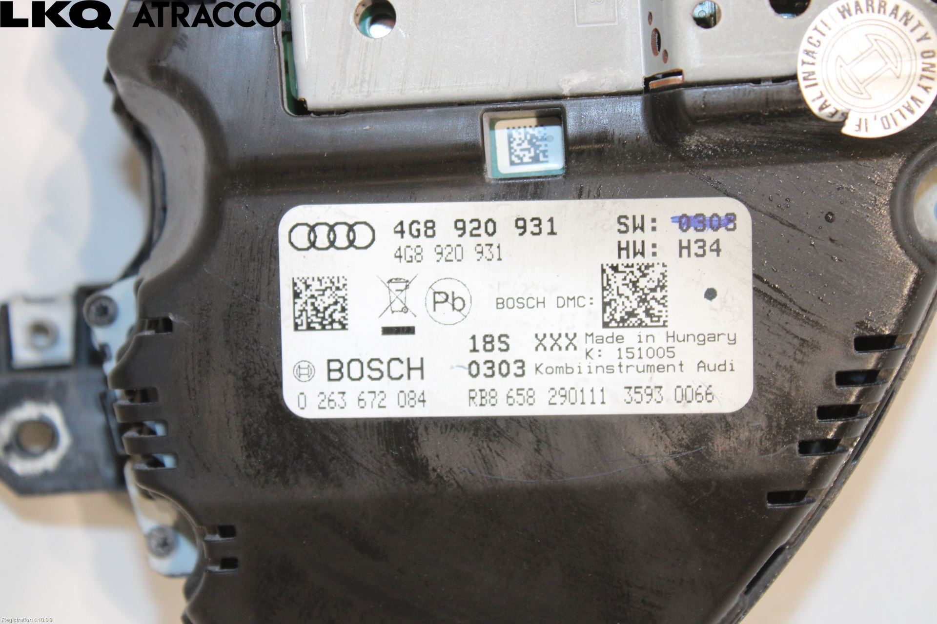 Audi A7/S7 4G 11-17 Instr Kombinert