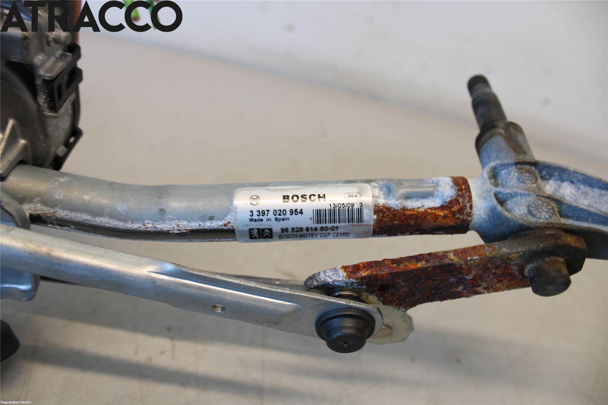 Citroen BERLINGO 08-18 Viskermotor Frontrute